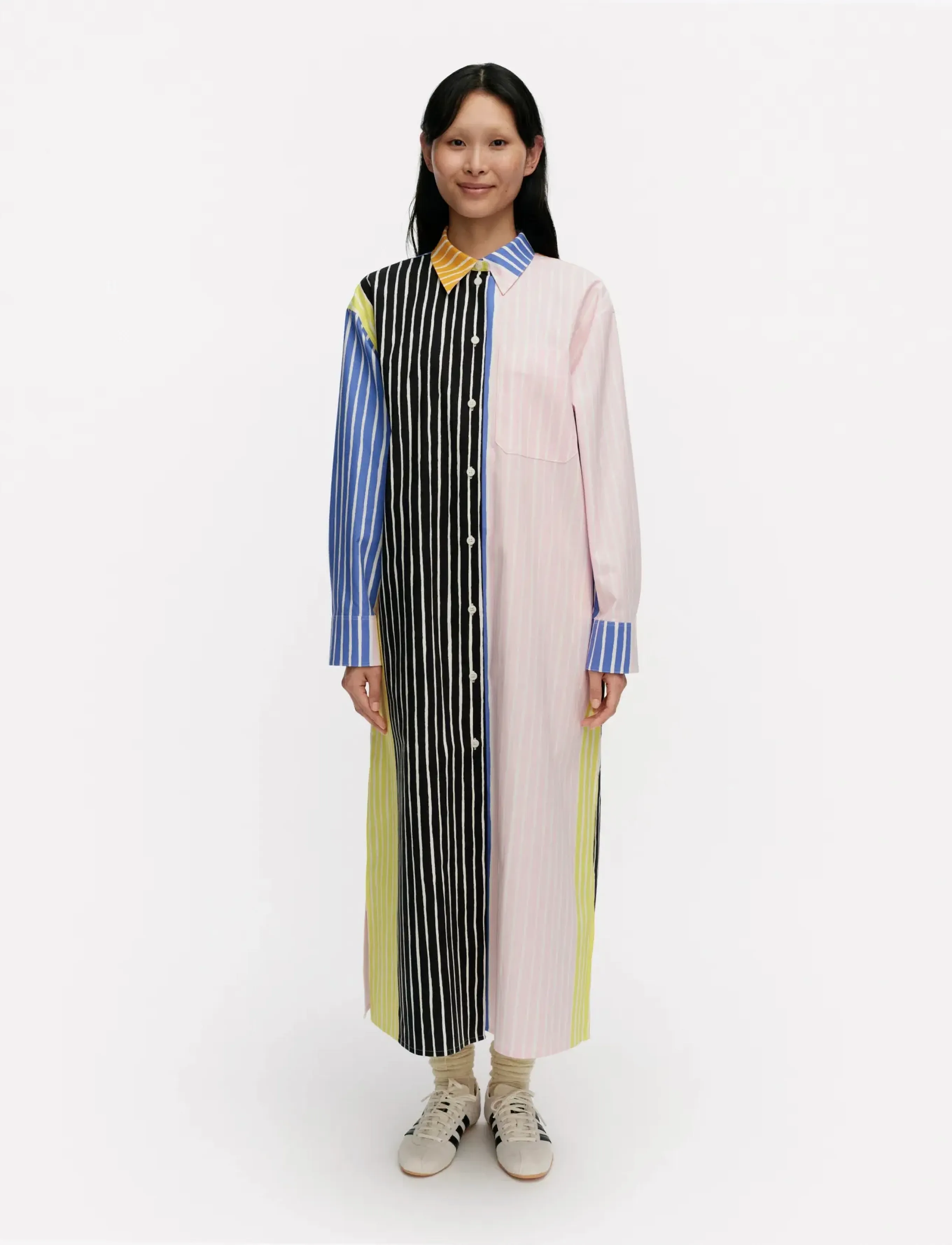 Marimekko Osittain Piccolo, XL, Multi/patterned, Designere > Maxi Dress, Dame