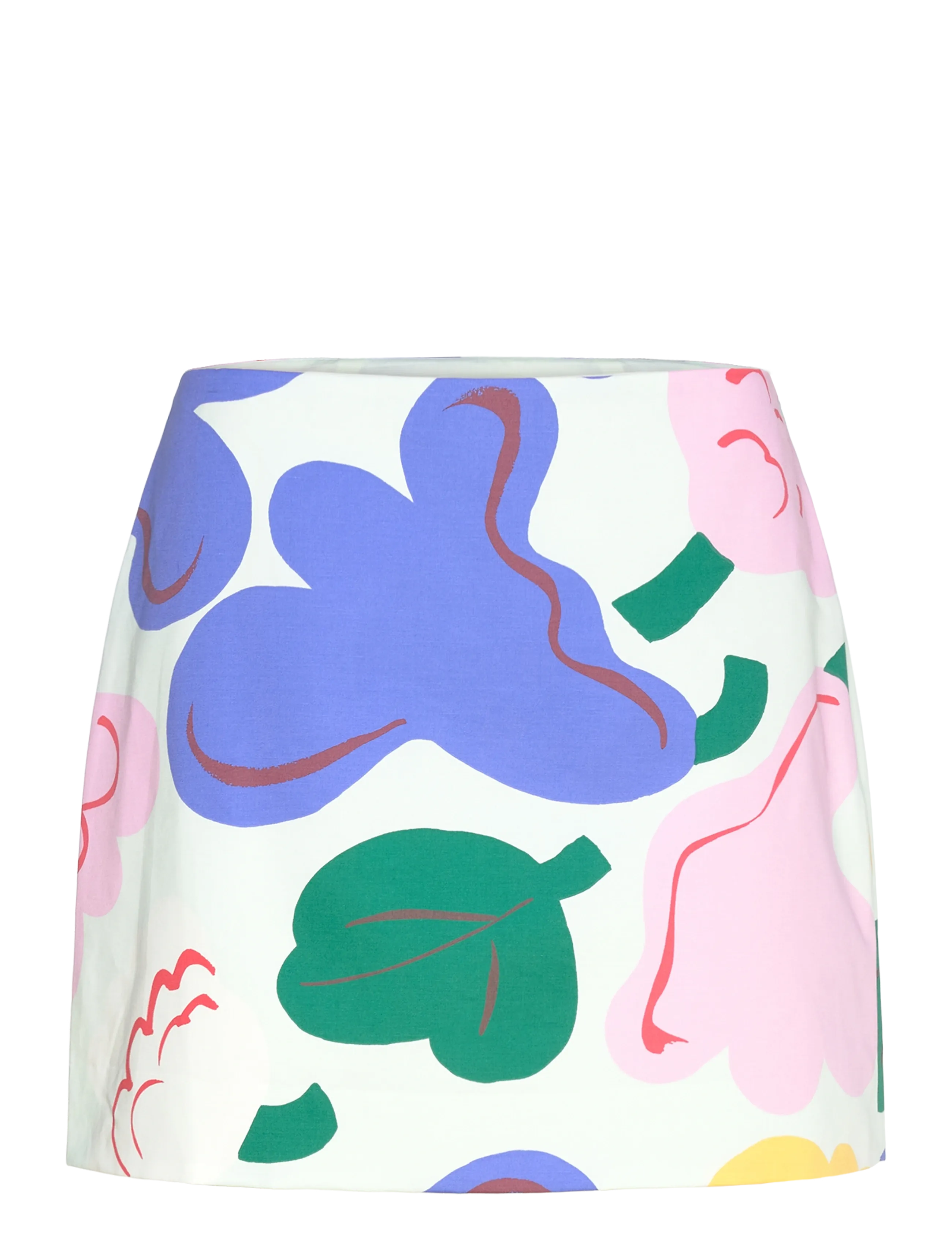 Marimekko ILOITA KUKASTA KUKKAAN - Korte nederdele - LIGHT GREEN, GREEN, BLUE / multi
