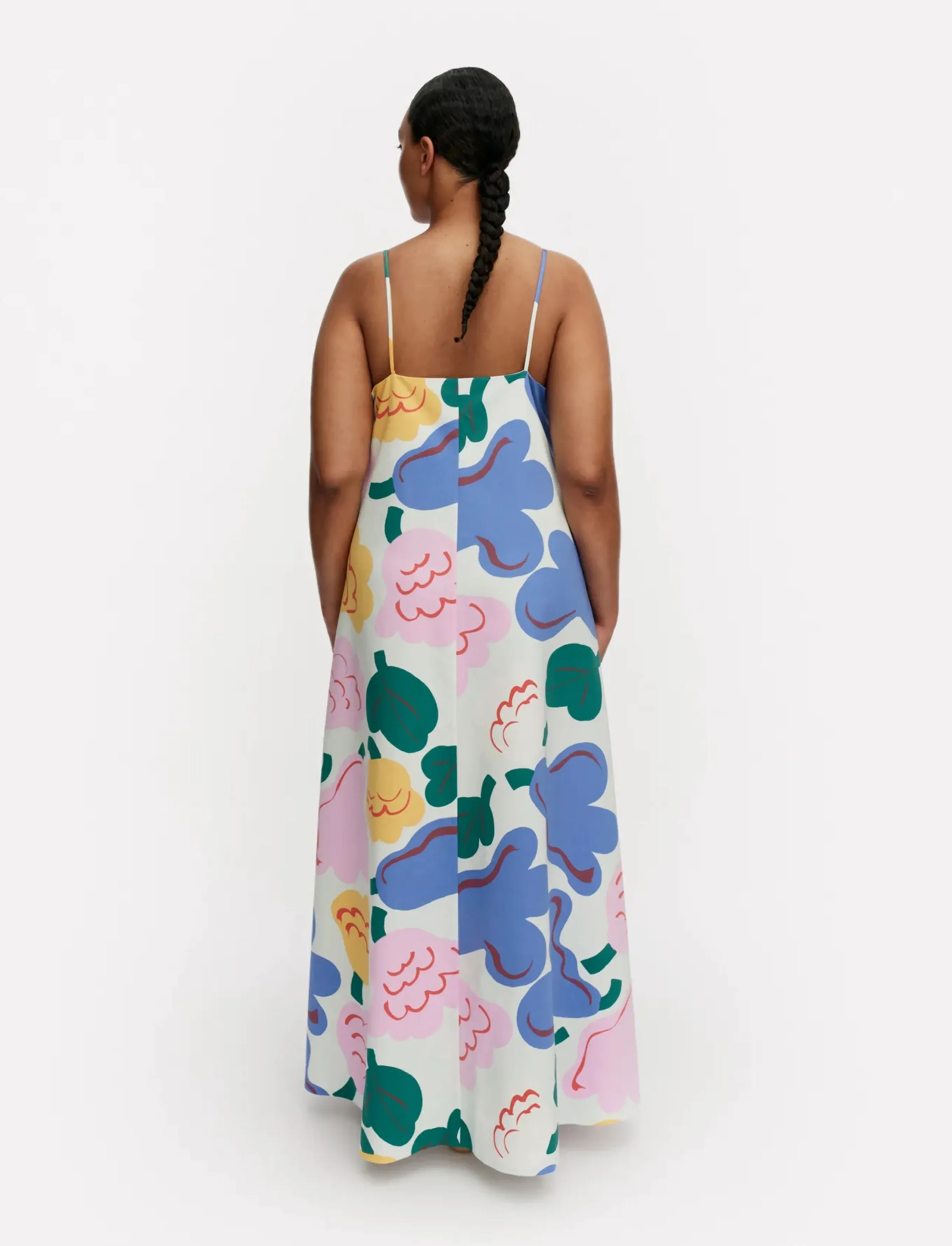 Marimekko - HUVITTAA KUKASTA KUKKAAN - suvekleidid - light green, green, blue - 3