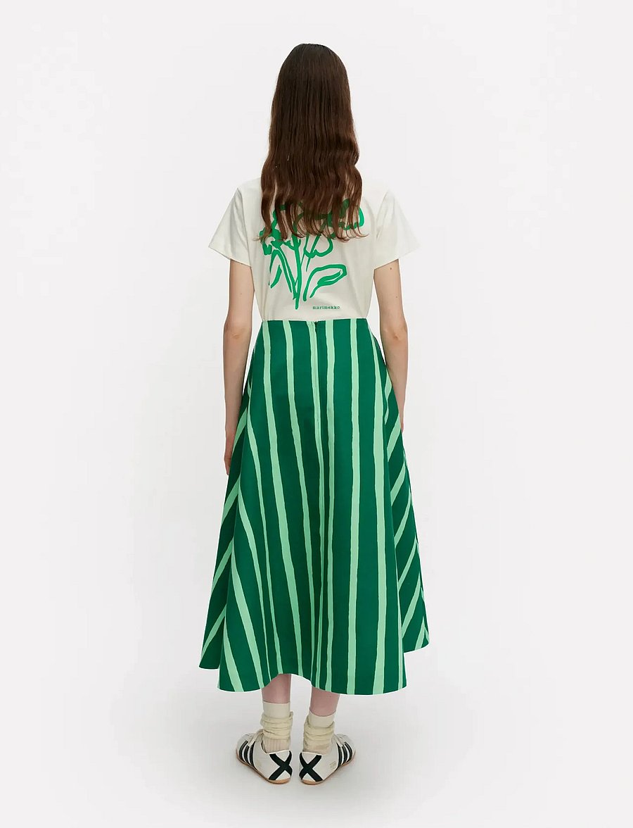 Marimekko - KUKKULA PICCOLO - maxi röcke - green, light green - 3