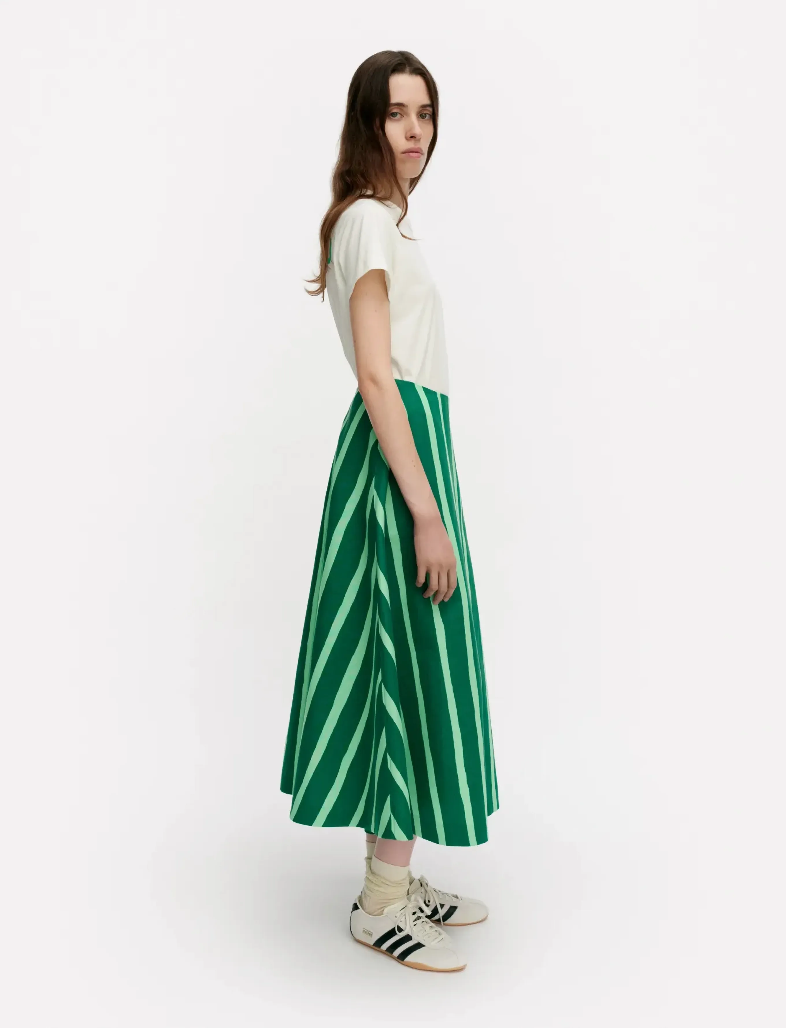 Marimekko - KUKKULA PICCOLO - maxi nederdele - green, light green - 4
