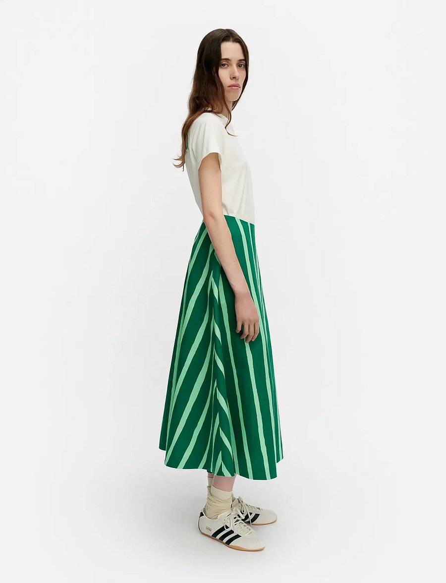 Marimekko - KUKKULA PICCOLO - maxi röcke - green, light green - 4