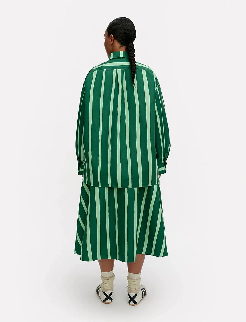 Marimekko - KOKOELMA PICCOLO - denim shirts - green, light green - 3