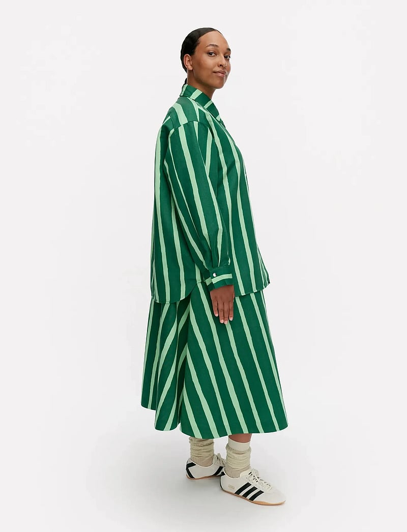 Marimekko - KOKOELMA PICCOLO - denim shirts - green, light green - 4