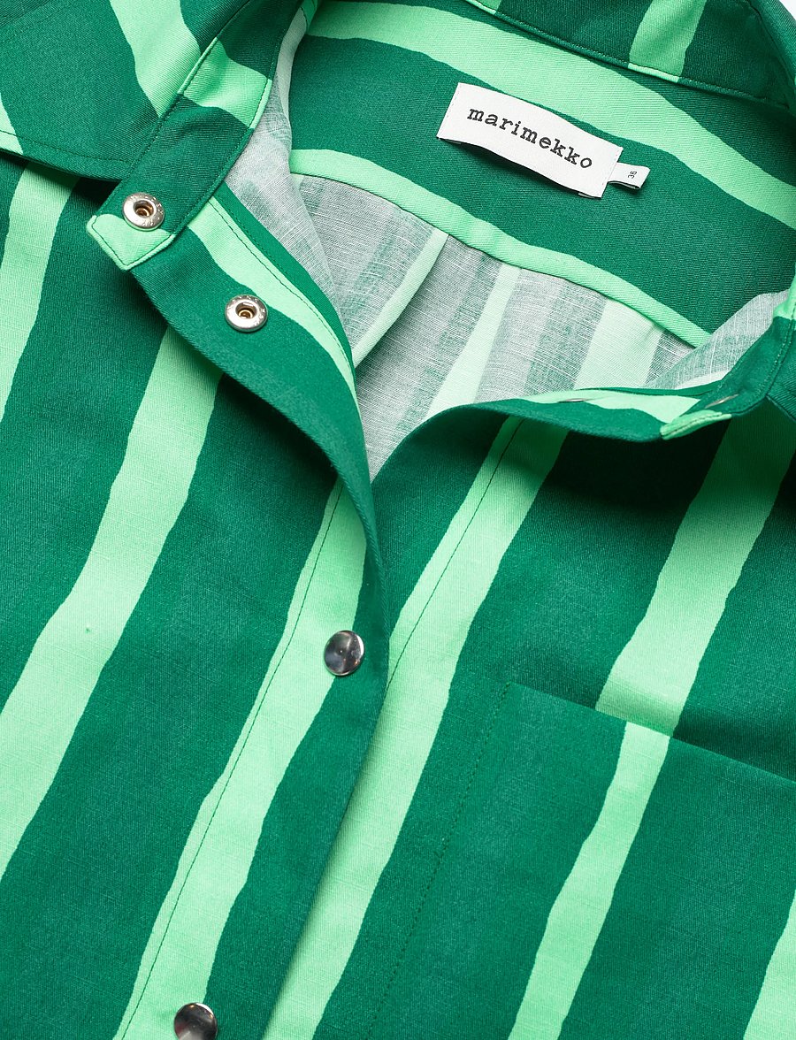 Marimekko - KOKOELMA PICCOLO - denim shirts - green, light green - 5