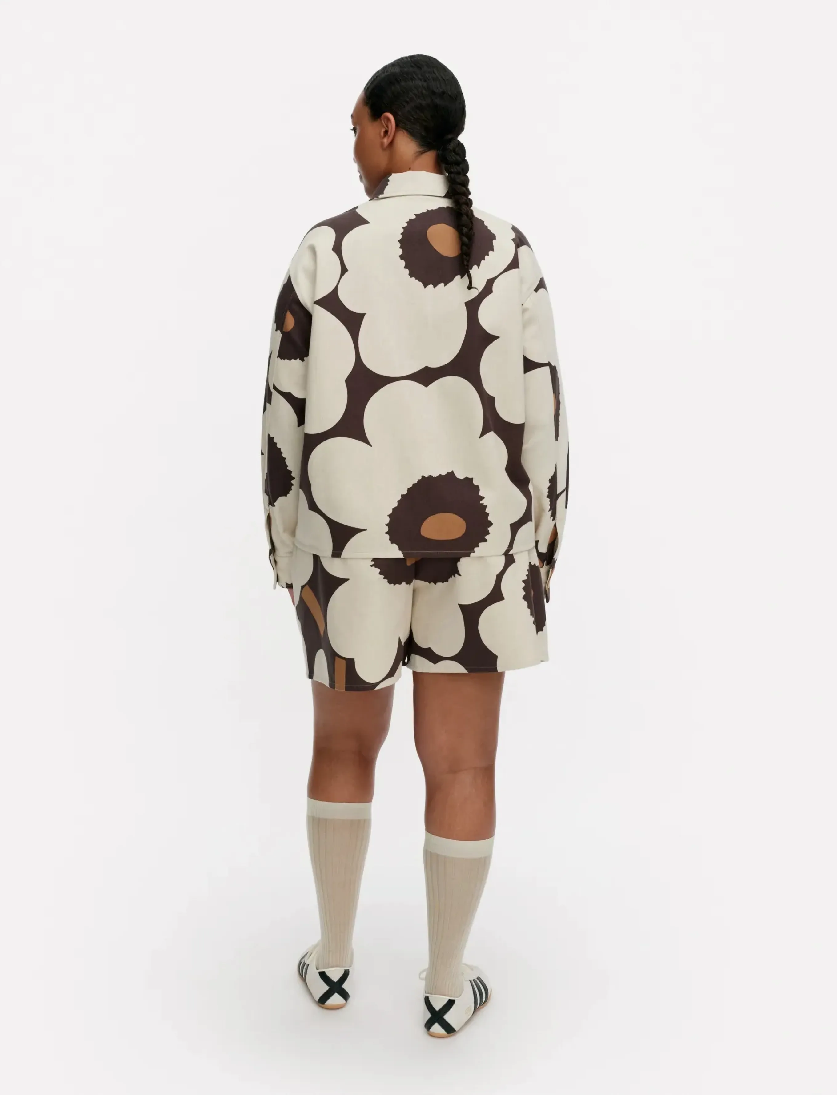 Marimekko - PILKKOA UNIKKO - tunna jackor - light beige, black, brown - 3