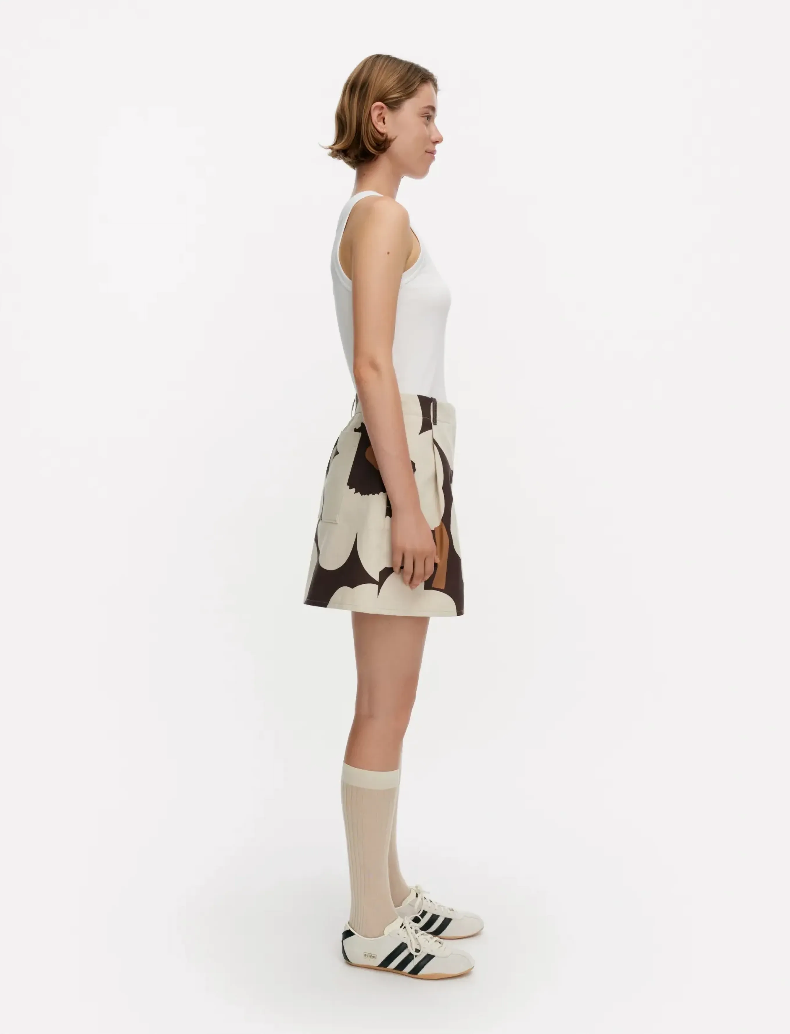 Marimekko - PRUUKAT UNIKKO - shorts - light beige, black, brown - 4