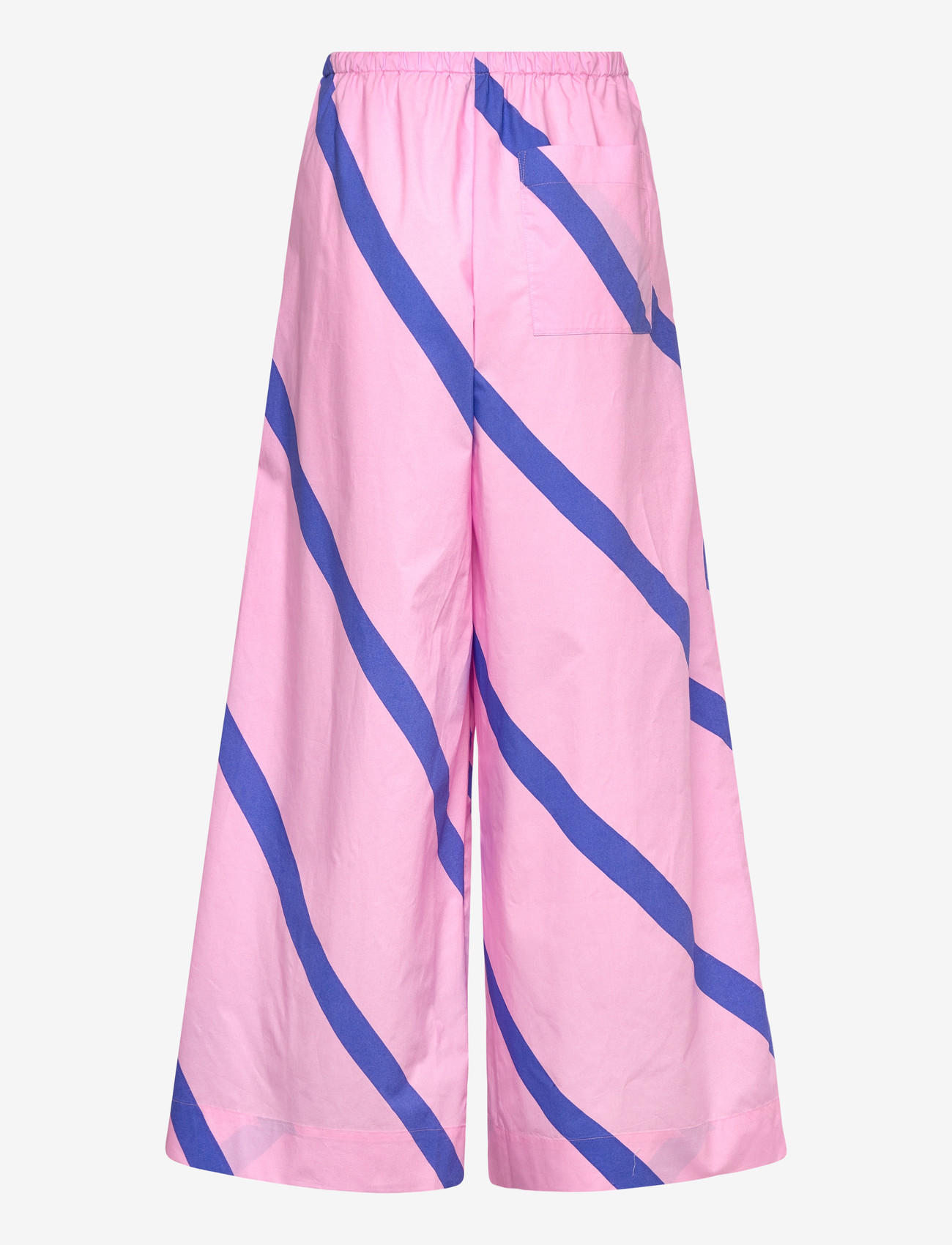 Marimekko - PUOTI BASSO - hosen mit weitem bein - blue, pink - 2