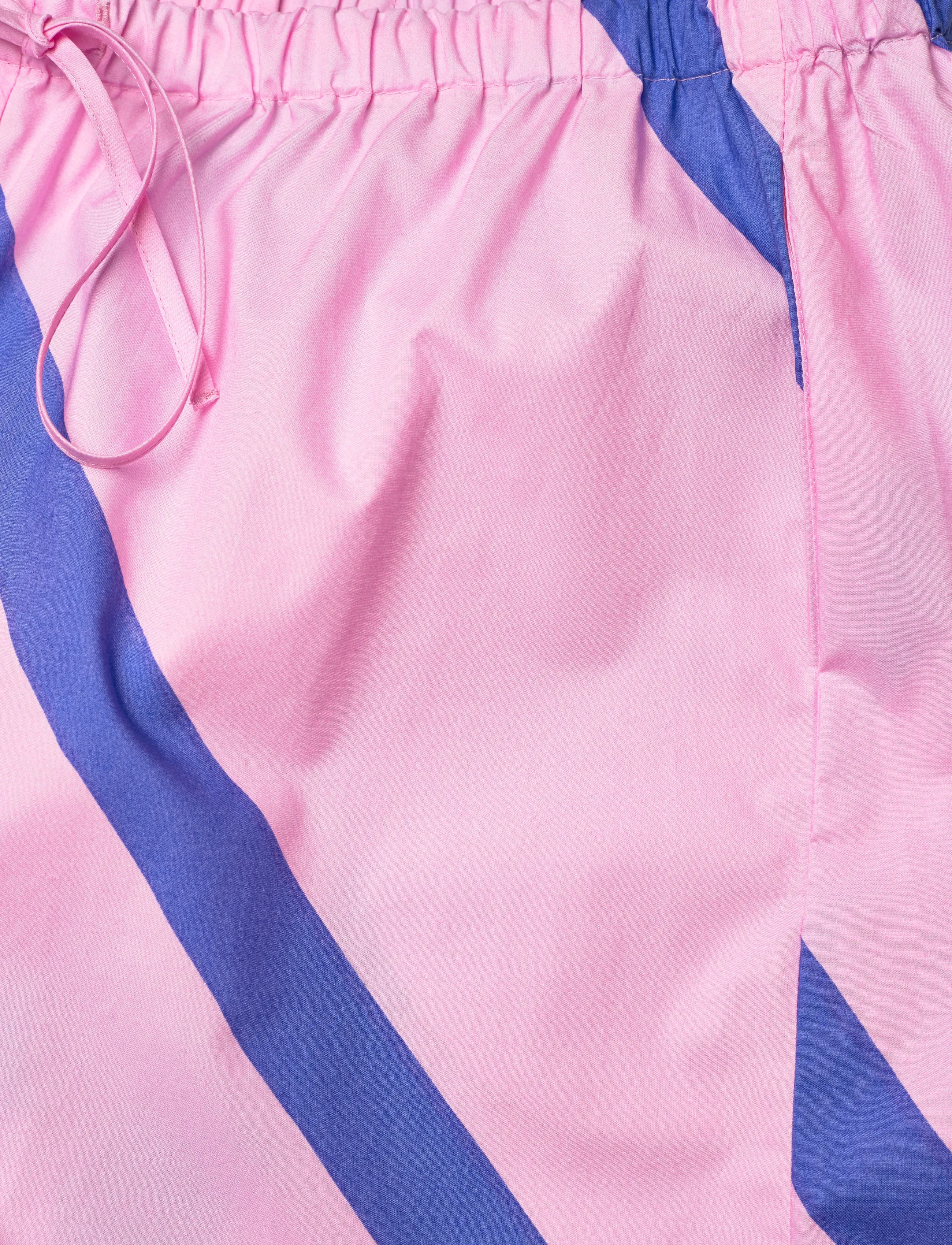 Marimekko - PUOTI BASSO - hosen mit weitem bein - blue, pink - 5