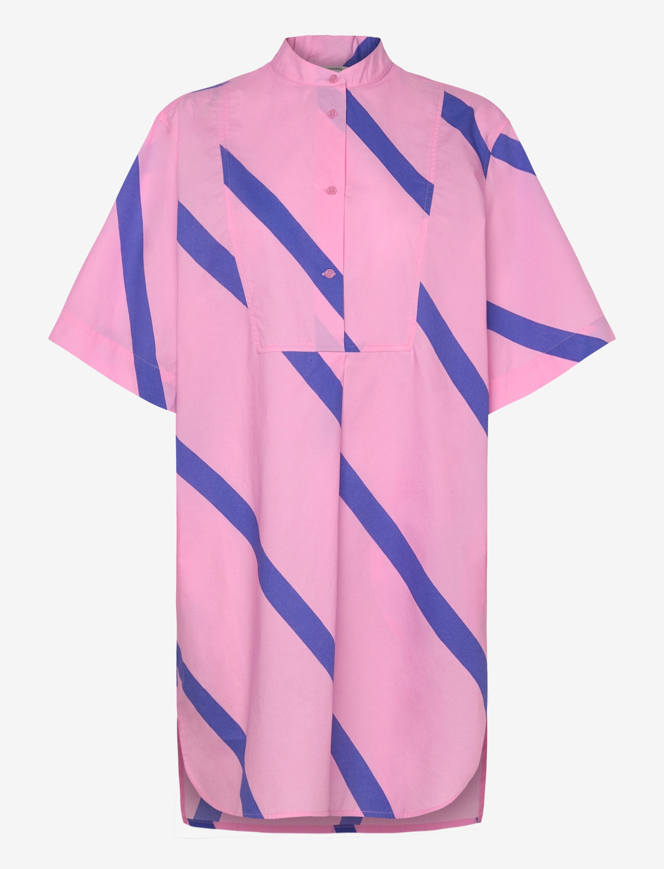 Marimekko - PIHALLA BASSO - midi-kleider - blue, pink - 1