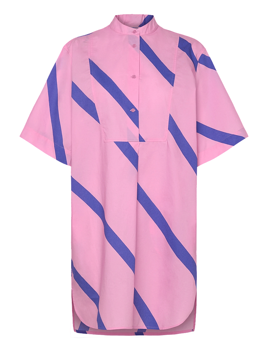 Marimekko - PIHALLA BASSO - midi dresses - blue, pink - 1