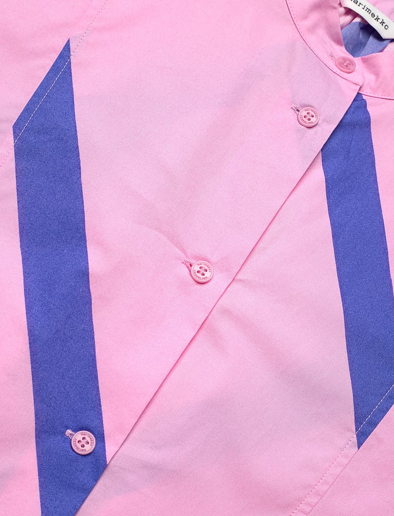 Marimekko - PIHALLA BASSO - midi-kleider - blue, pink - 5