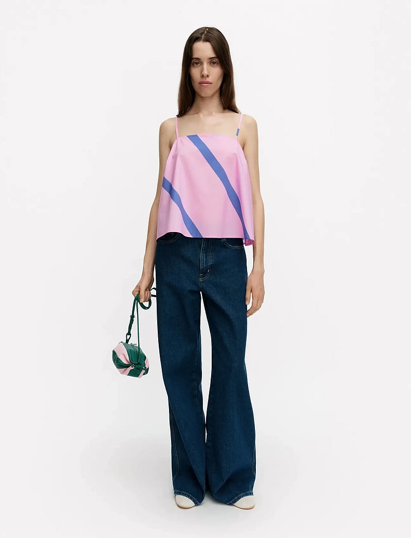 Marimekko - PUISTO BASSO - varrukateta alussärgid - blue, pink - 0