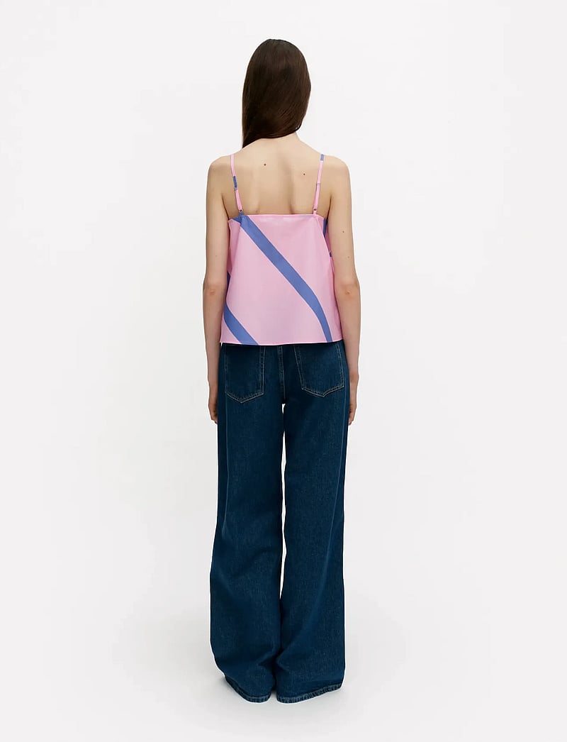 Marimekko - PUISTO BASSO - varrukateta alussärgid - blue, pink - 3