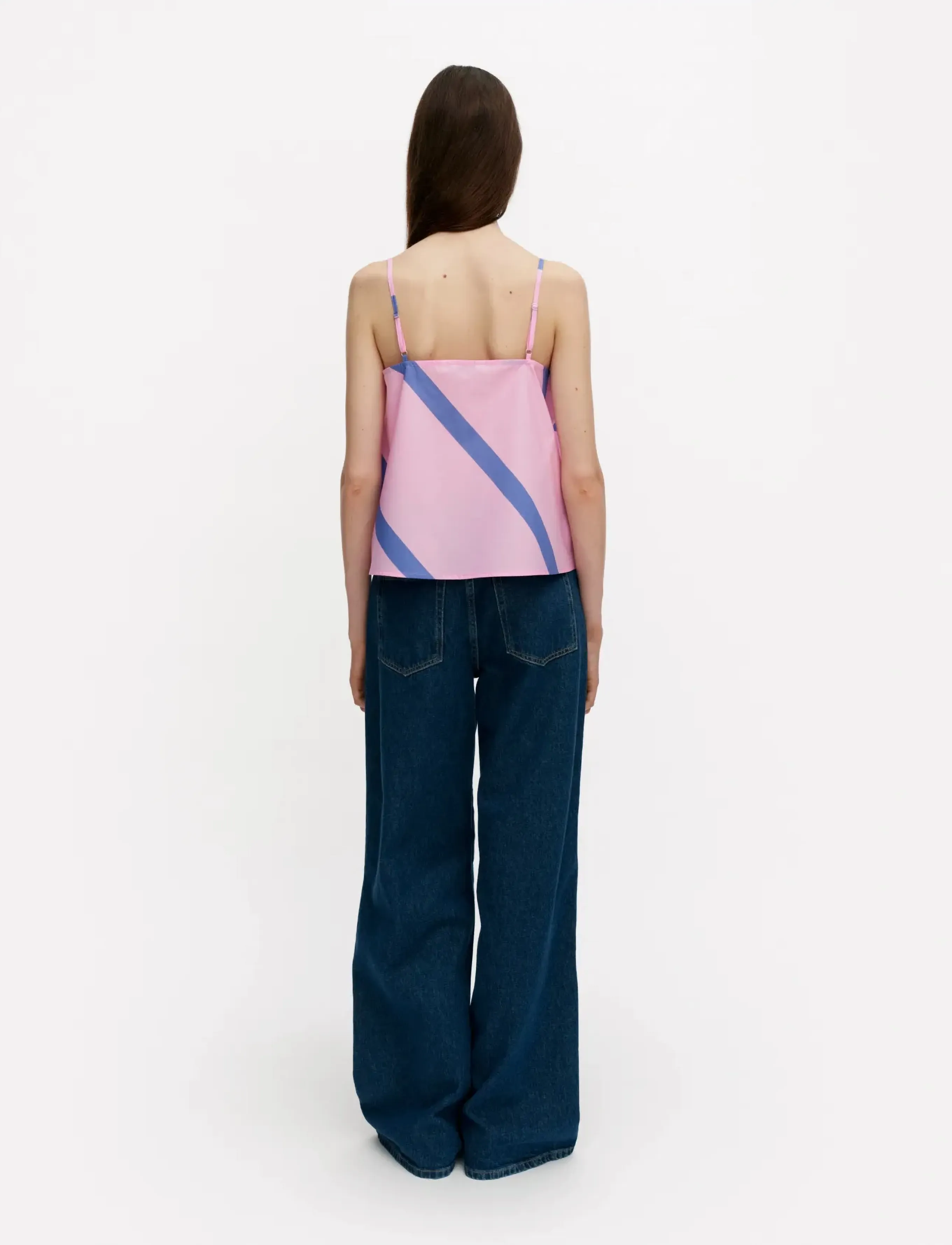Marimekko - PUISTO BASSO - Ärmellose tops - blue, pink - 3