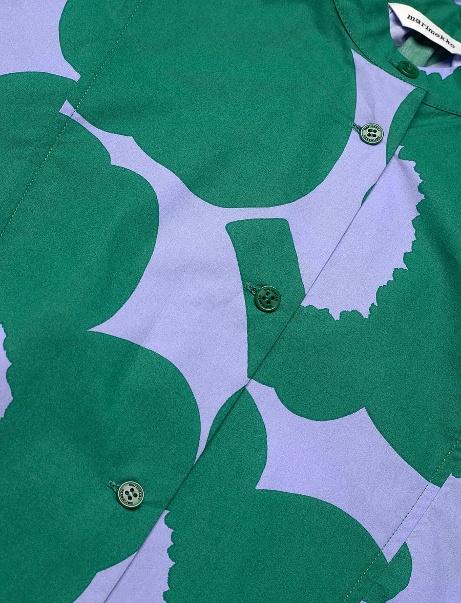 Marimekko - PIHALLA UNIKKO - midi-kleider - blue, green - 5
