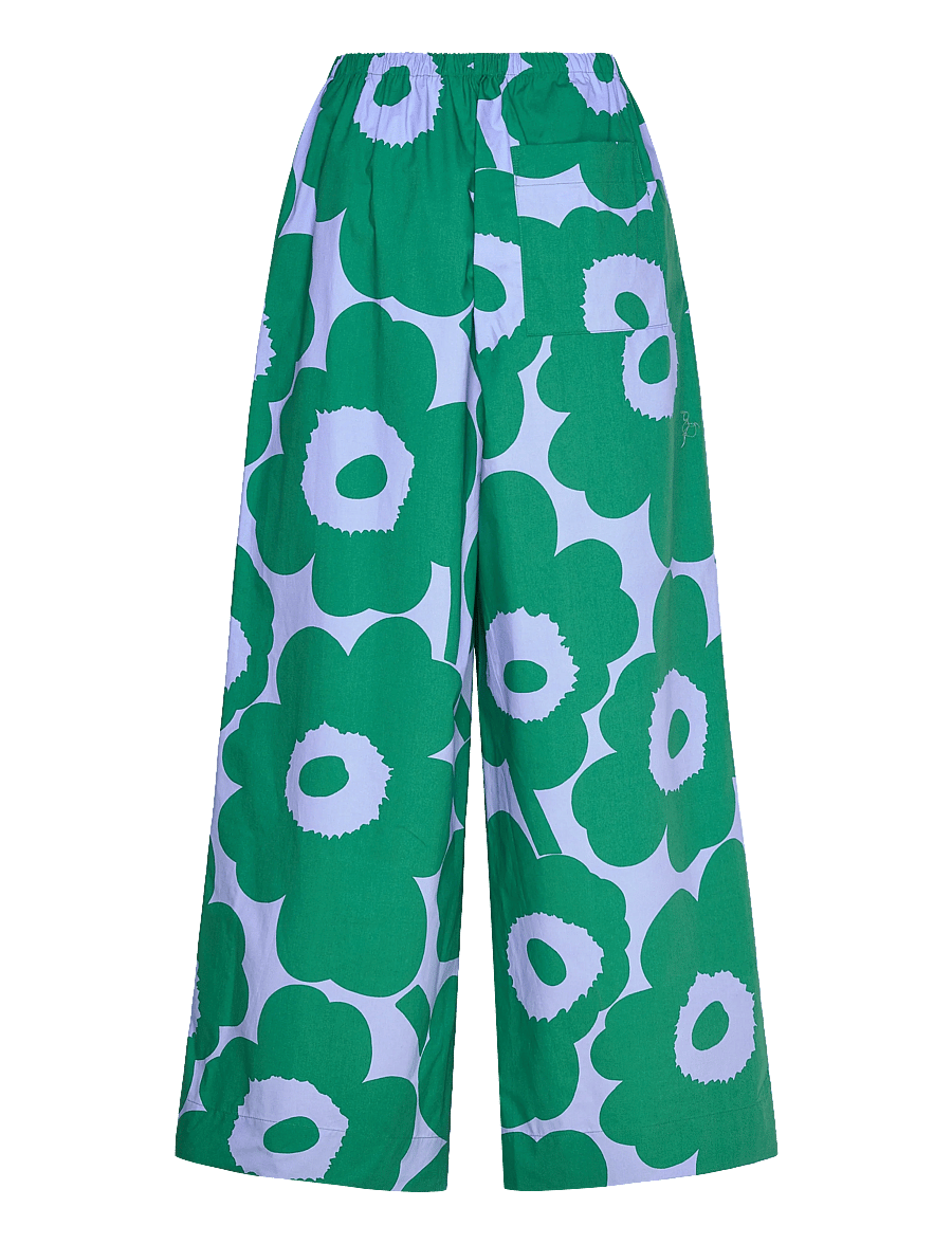 Marimekko - PUOTI UNIKKO - vida byxor - blue, green - 2