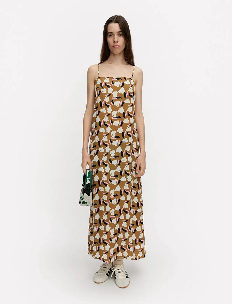 Marimekko - PYÖRÄHDYS LEMMITTY - garas kleitas - beige, off white, pink - 0