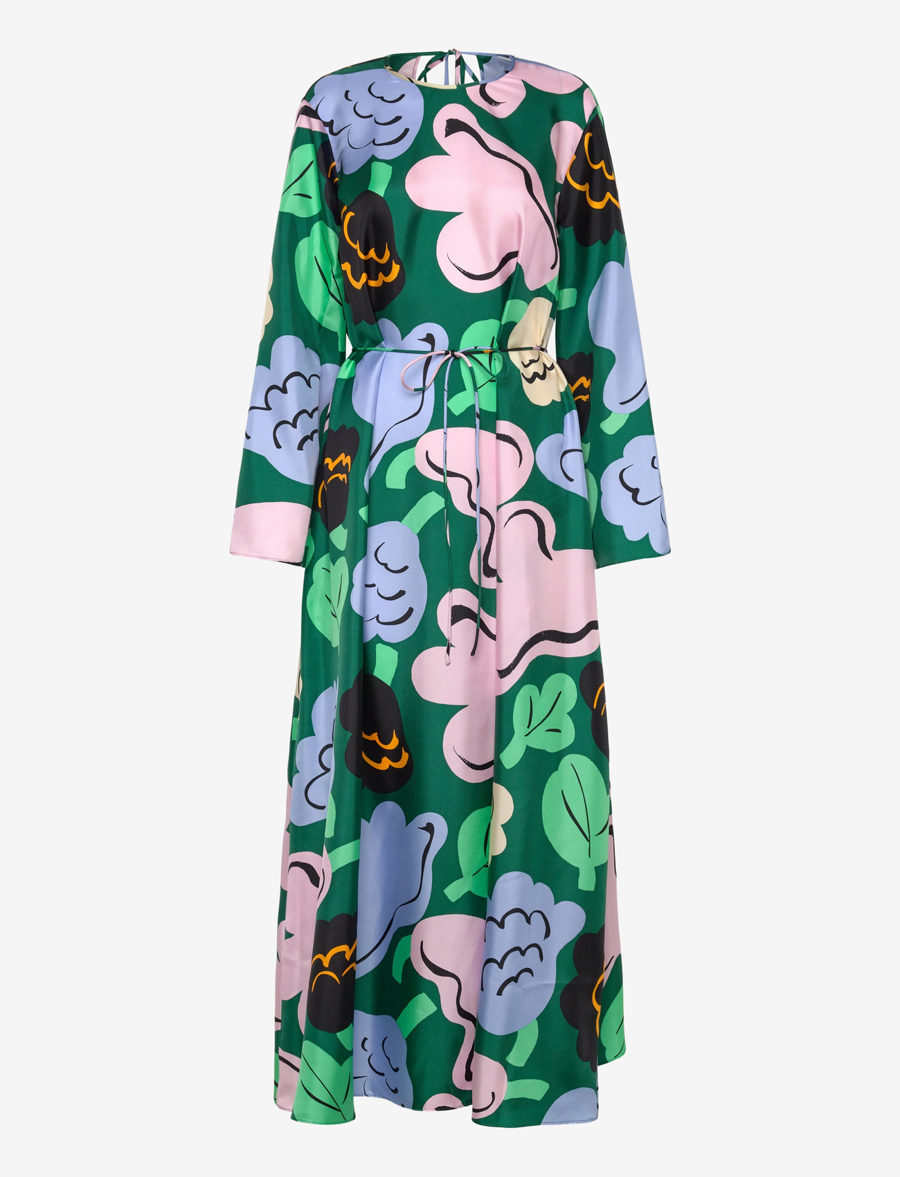 Marimekko - KAUNISTA KUKASTA KUKKAAN - maxi dresses - green, green, pink - 1