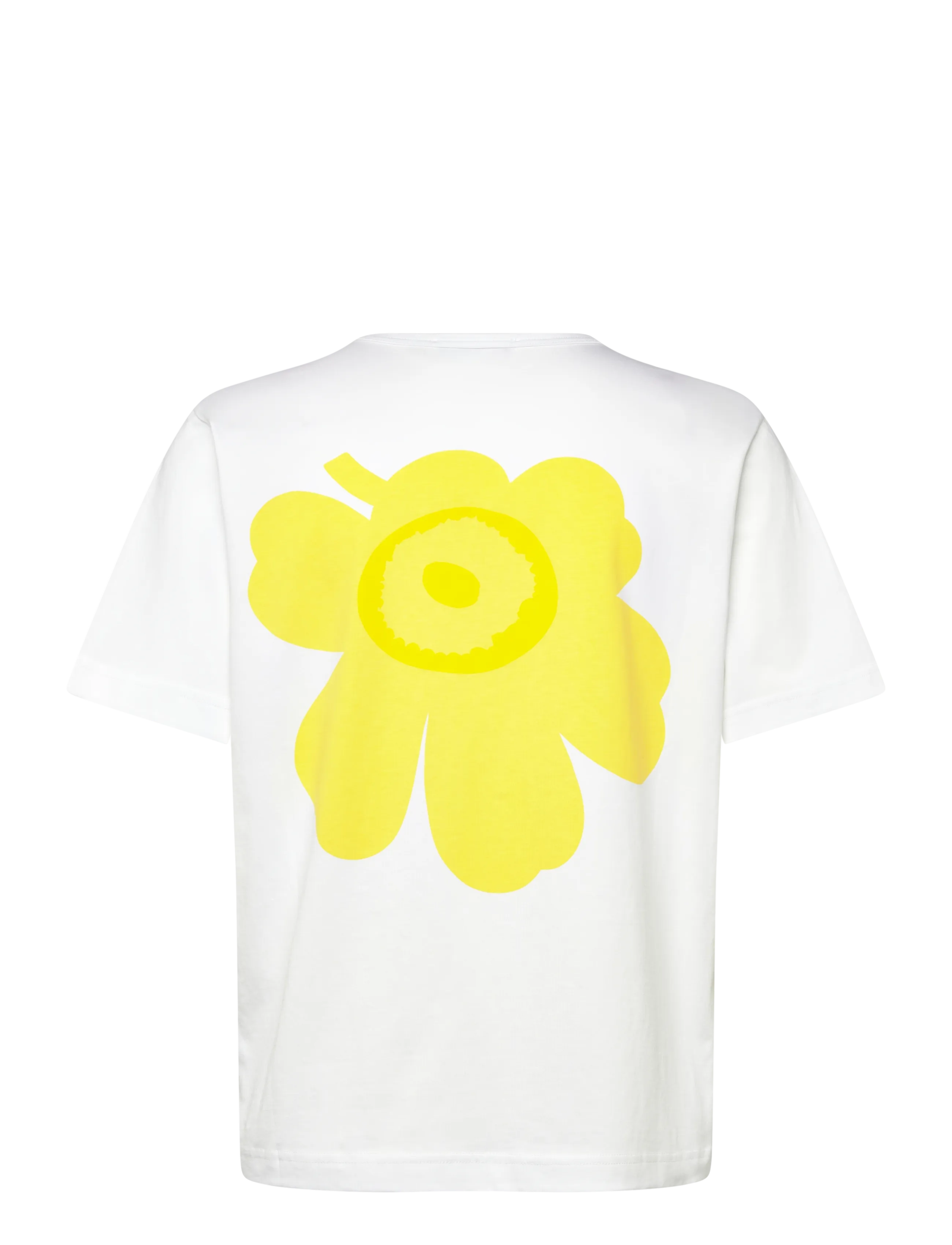 Marimekko - ERNA UNIKKO PLACEMENT - t-shirts - white, yellow - 2