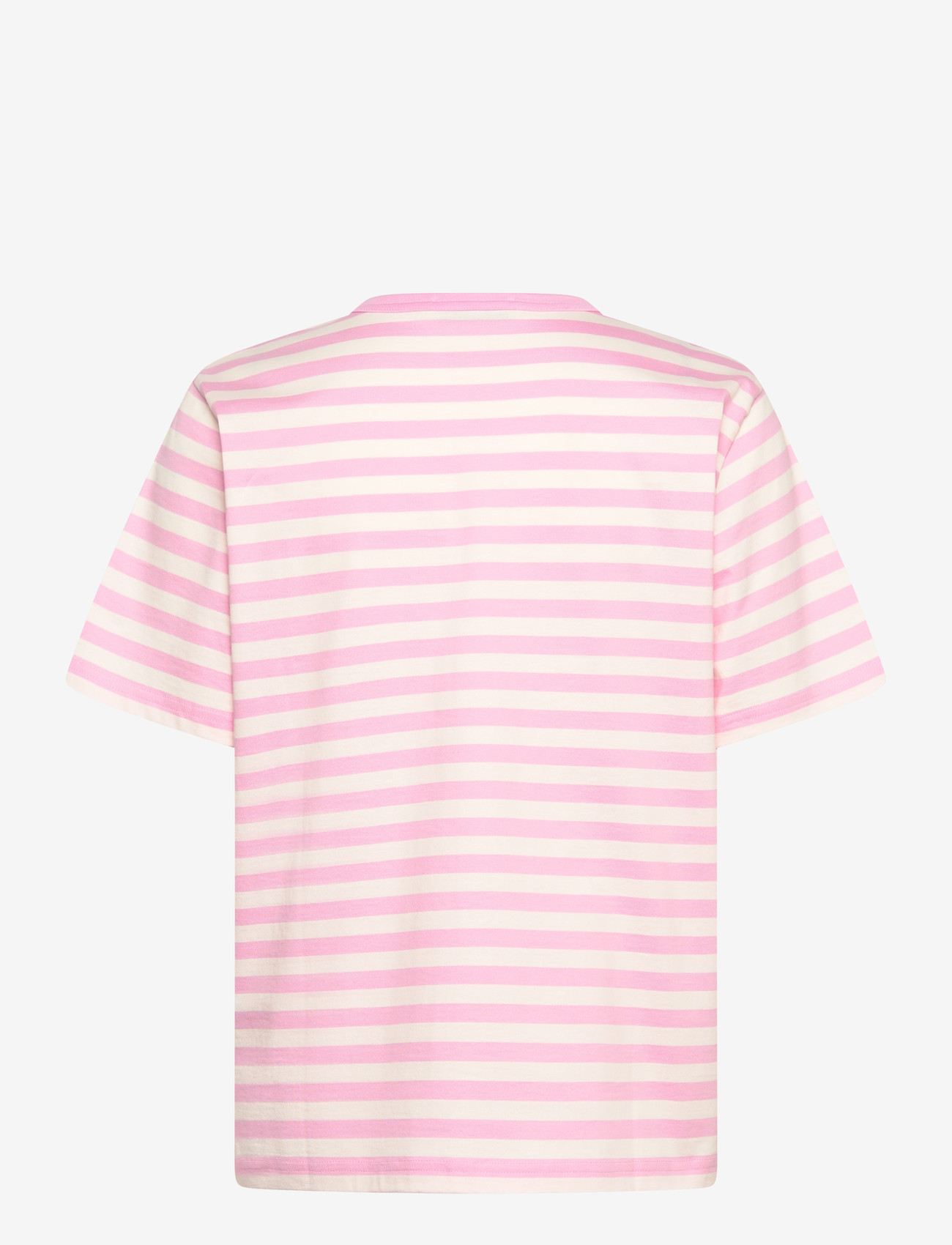 Marimekko - TASARAITA UNIKKO SS - light pink, off white, red - 2