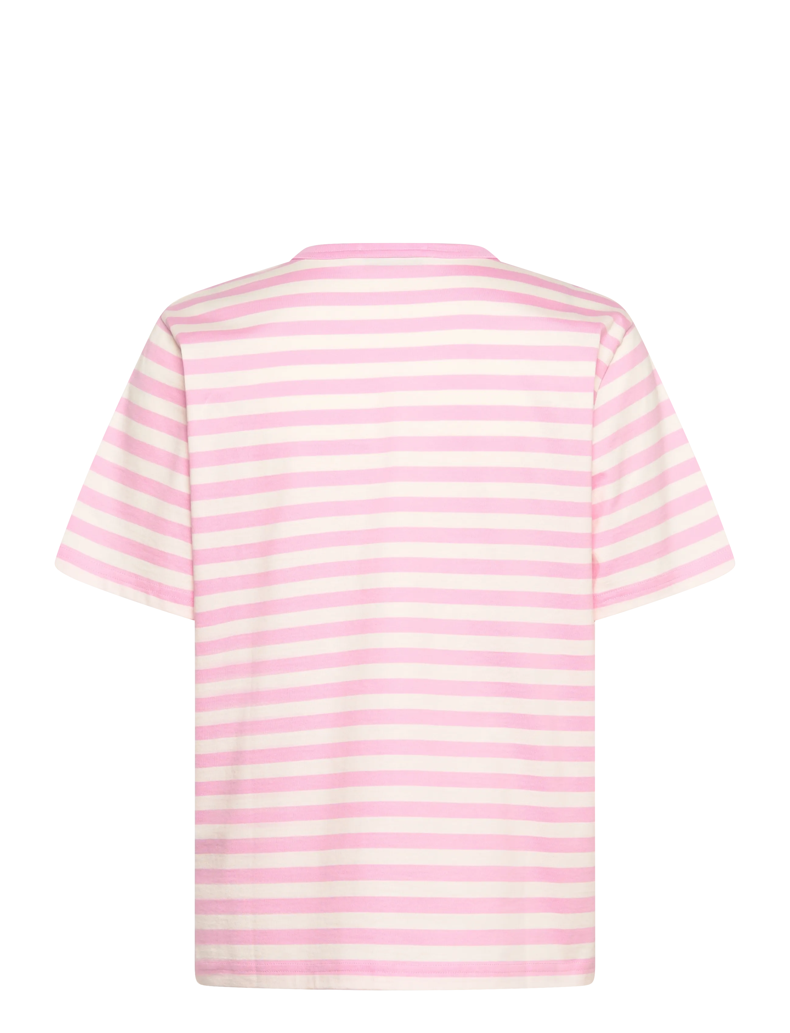 Marimekko - TASARAITA UNIKKO SS - light pink, off white, red - 2