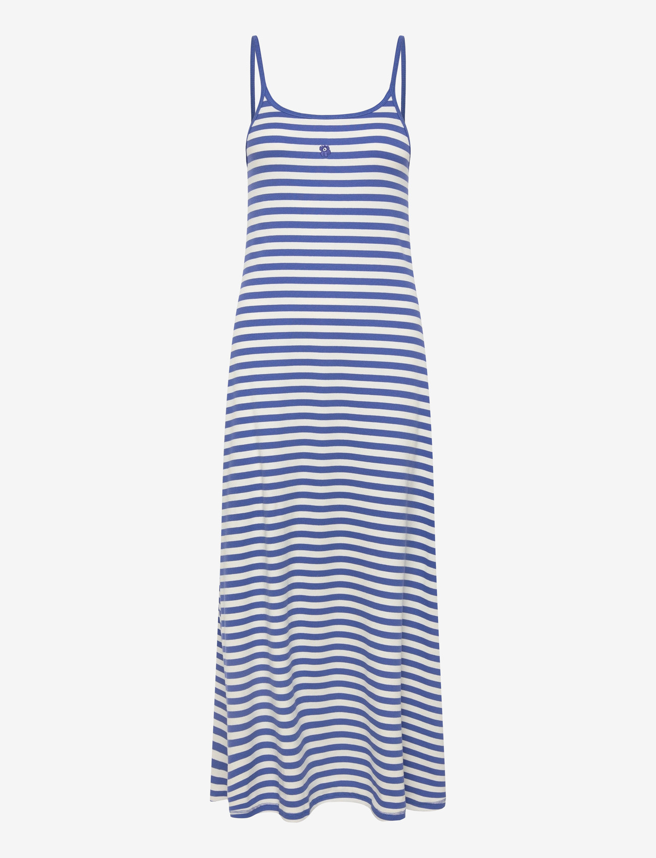 Marimekko - LAULAA TASARAITA UNIKKO - maxi sukienki - blue, off white - 1