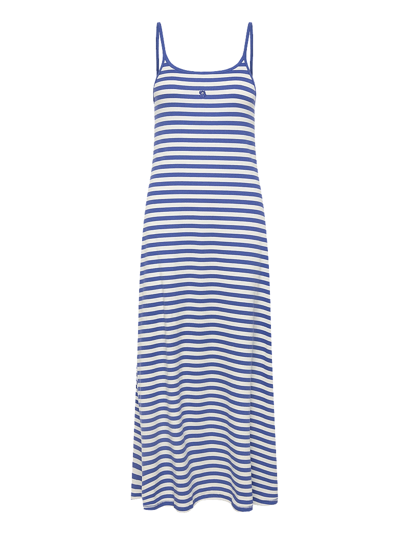 Marimekko - LAULAA TASARAITA UNIKKO - maxi sukienki - blue, off white - 1
