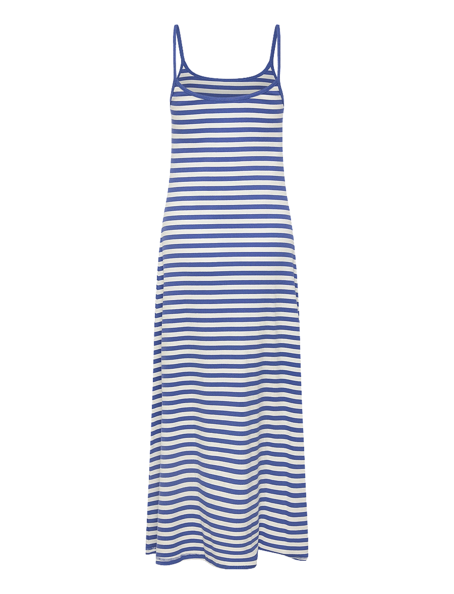 Marimekko - LAULAA TASARAITA UNIKKO - slipklänningar - blue, off white - 2