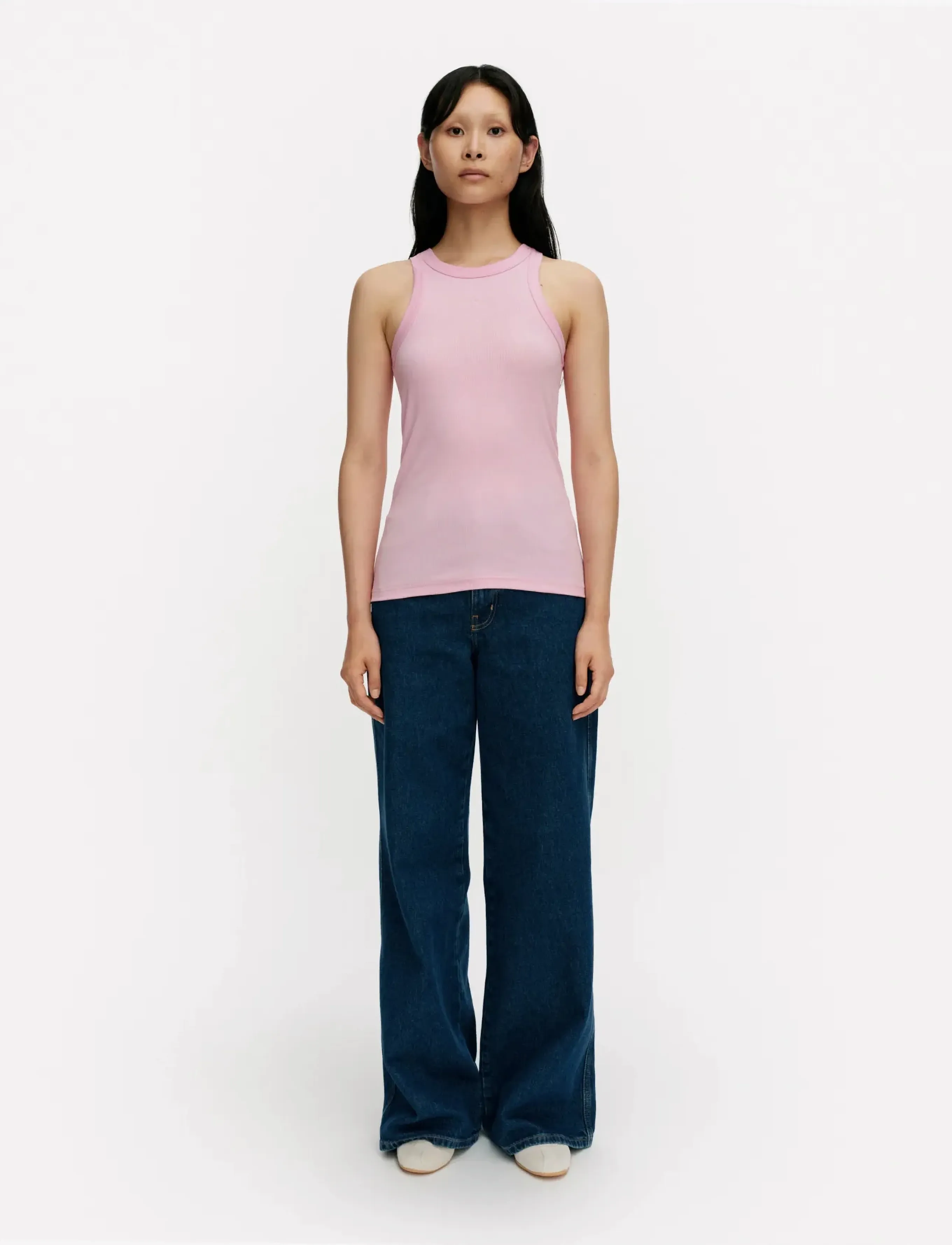 Marimekko Kupla Unikko Placement, XS, Pink, T-Shirts & Toppe > Uden Ærmer, Dame