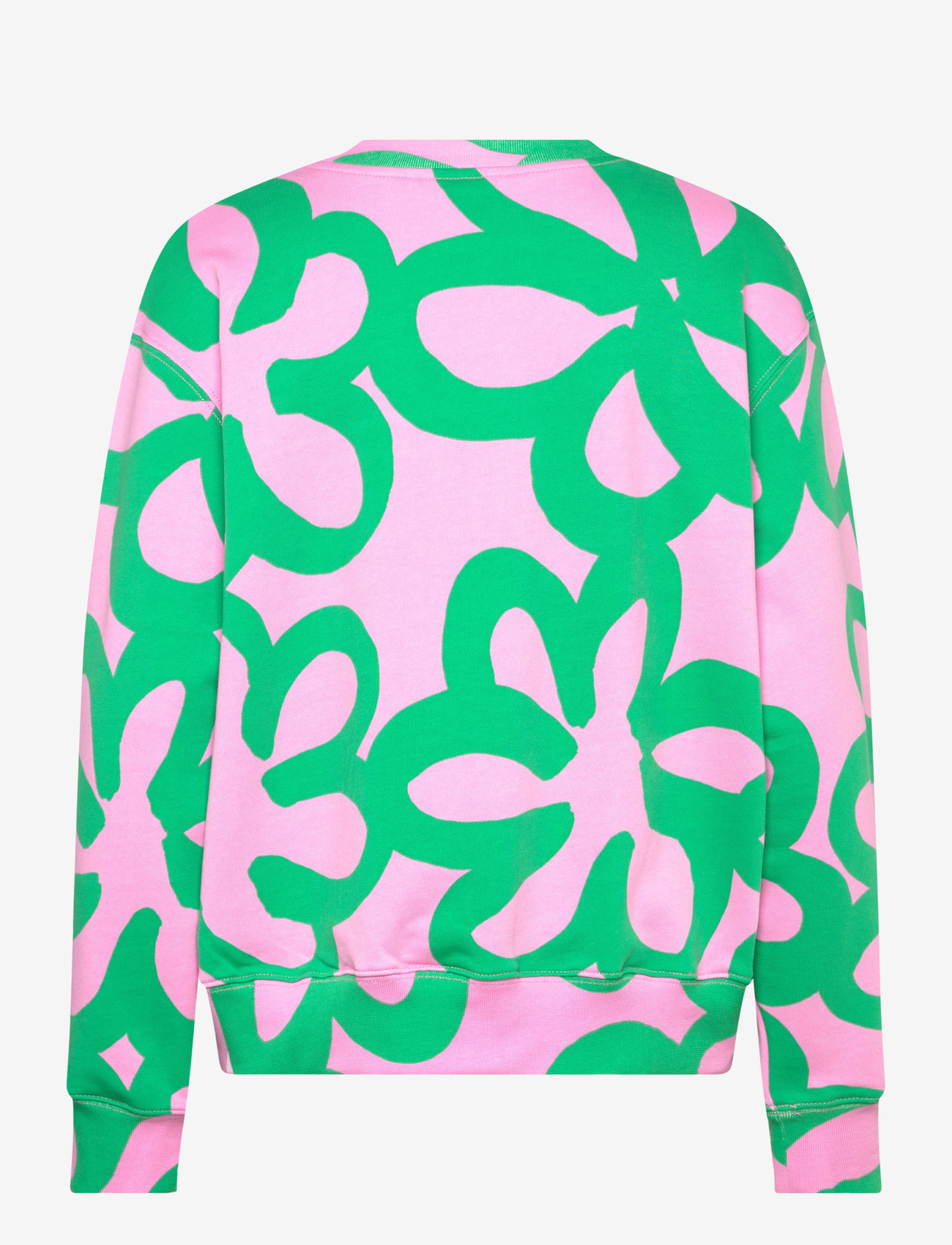 Marimekko - LEIOT JÄTTIKUKKA - sweatshirts & hoodies - light pink, green - 2