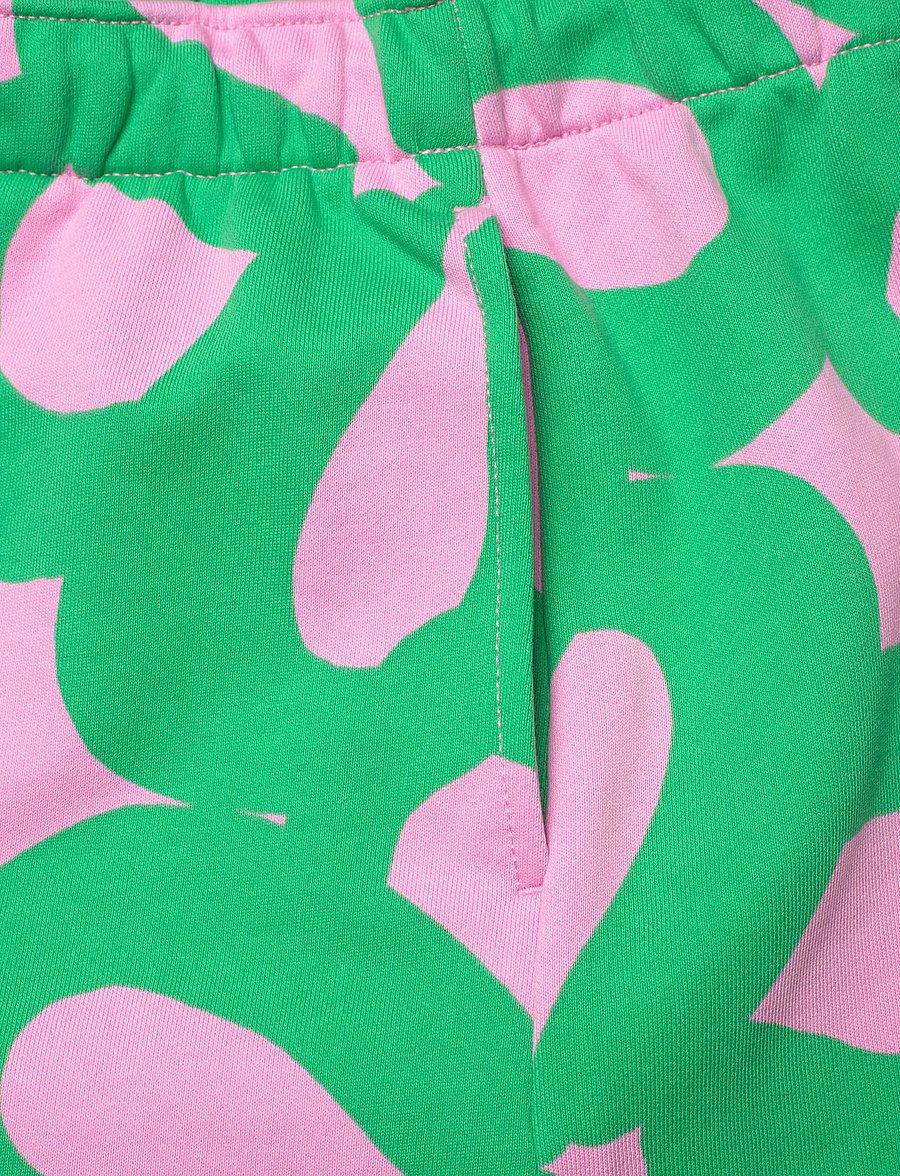 Marimekko - MIKSAUS JÄTTIKUKKA - vabaaja lühikesed püksid - light pink, green - 5