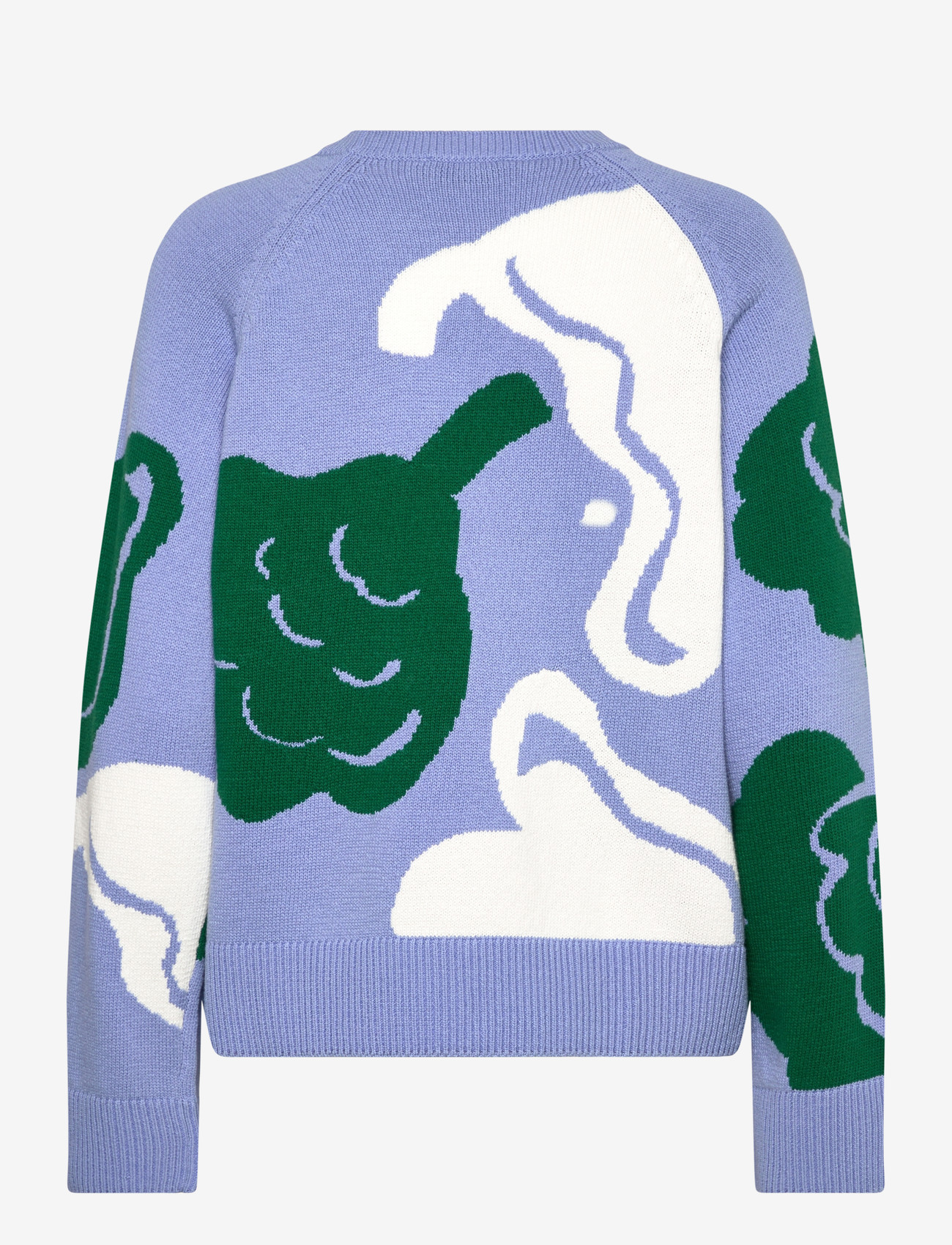 Marimekko - LOITSU KUKASTA KUKKAAN - sweaters - blue, dark green, white - 2