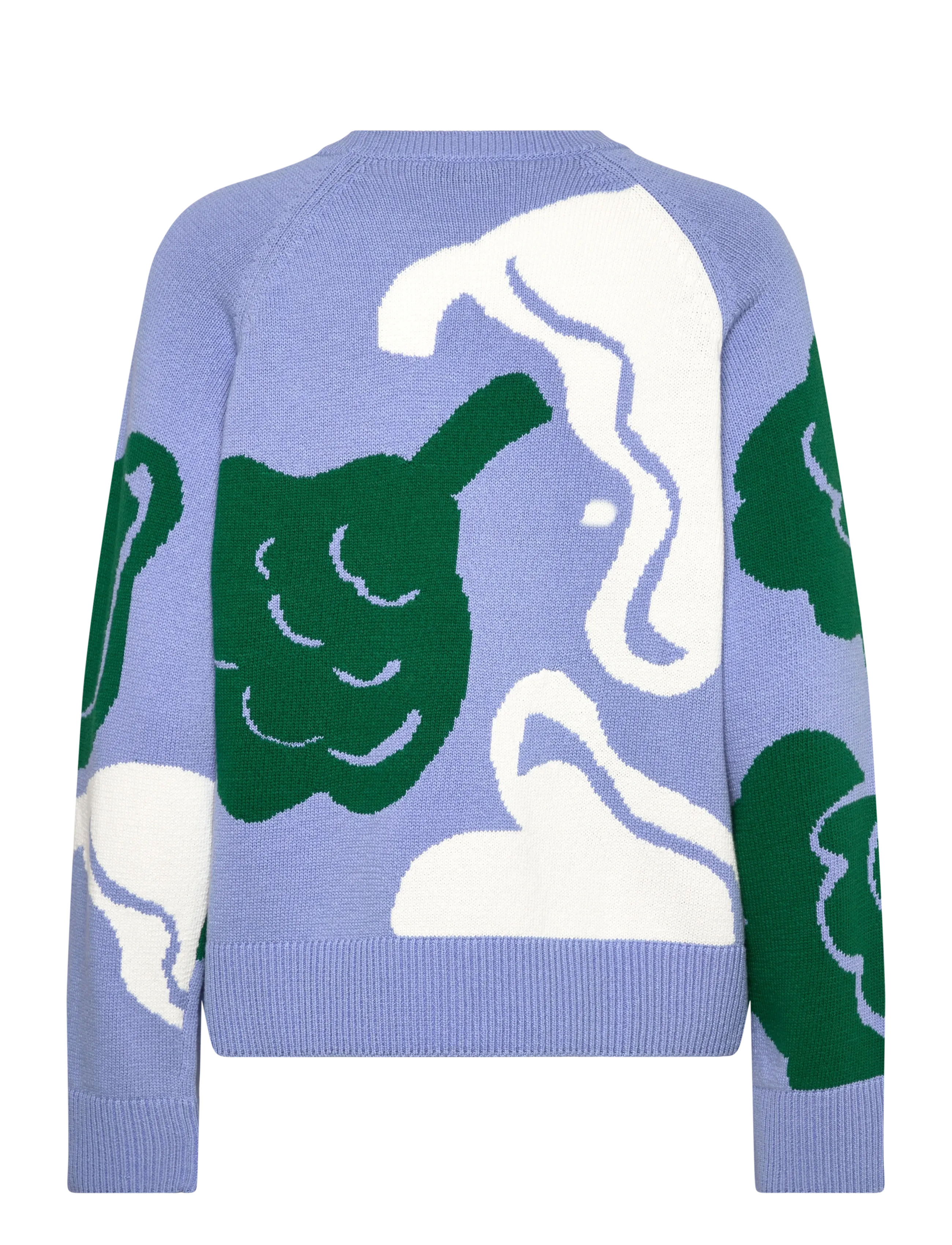 Marimekko - LOITSU KUKASTA KUKKAAN - pullover - blue, dark green, white - 2