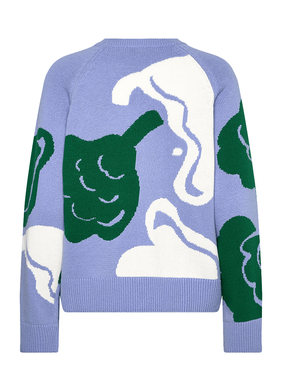 Marimekko - LOITSU KUKASTA KUKKAAN - sviitrid - blue, dark green, white - 2