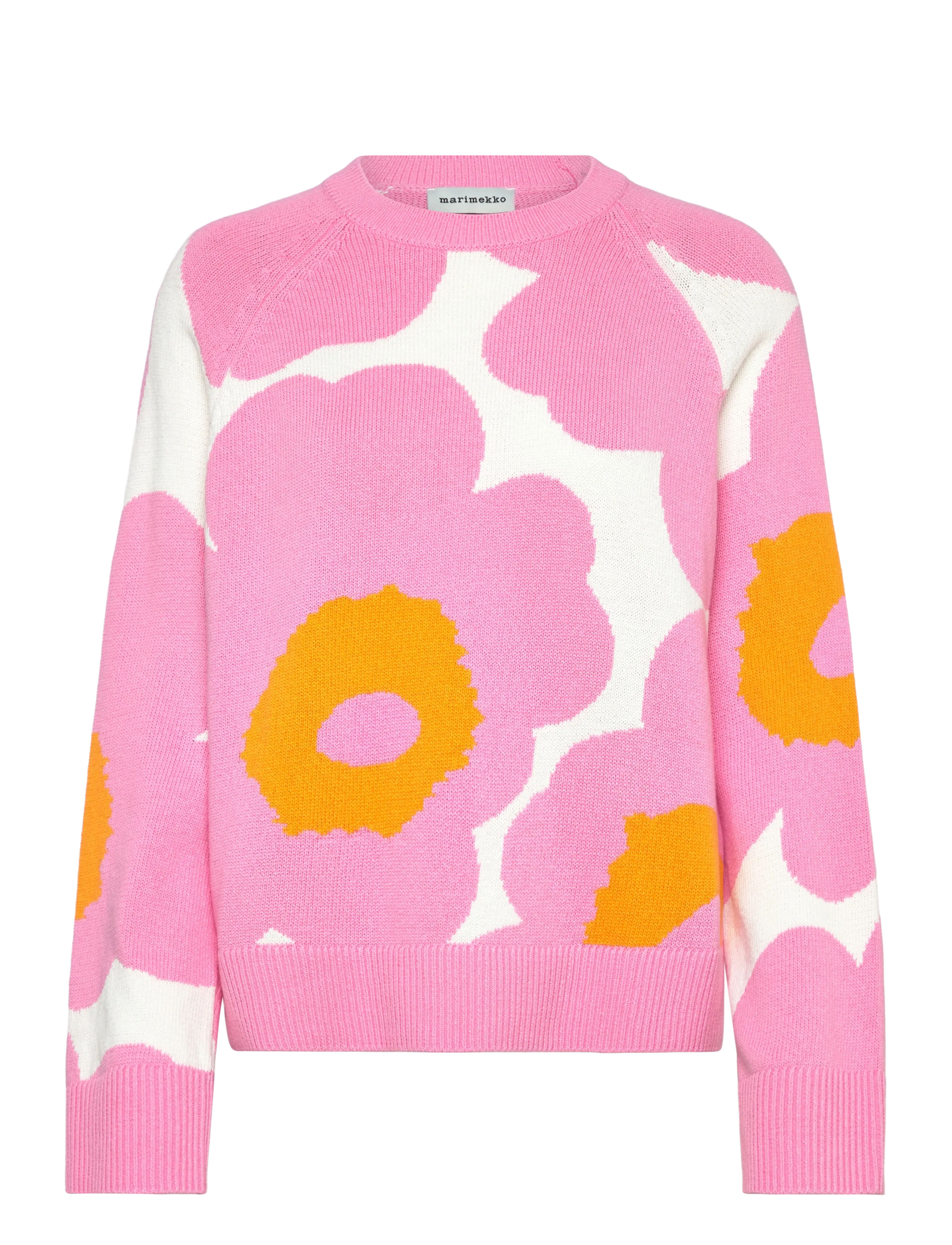 Marimekko LOITSU UNIKKO - Kläder - LIGHT PINK, ORANGE, WHITE / pink/rose