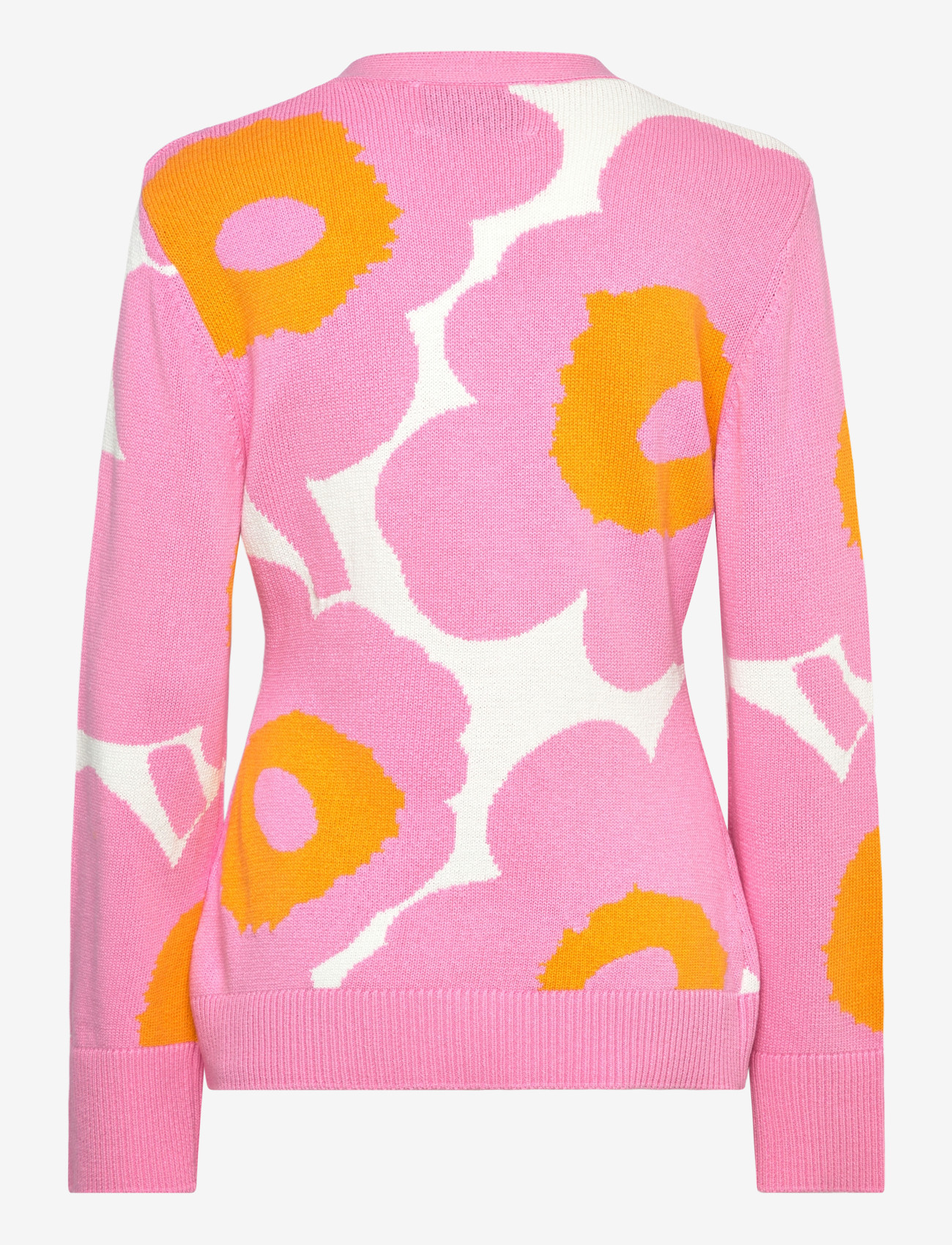 Marimekko - PUHALTAA UNIKKO - kardiganid - light pink, orange, white - 2