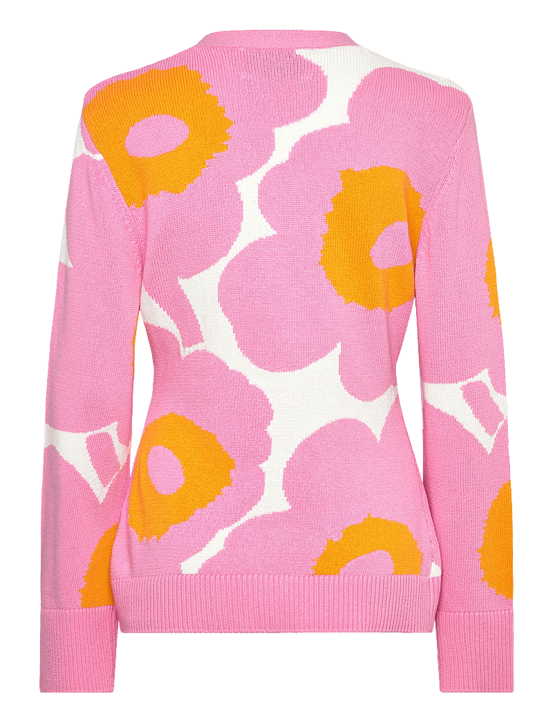 Marimekko - PUHALTAA UNIKKO - kardiganid - light pink, orange, white - 2