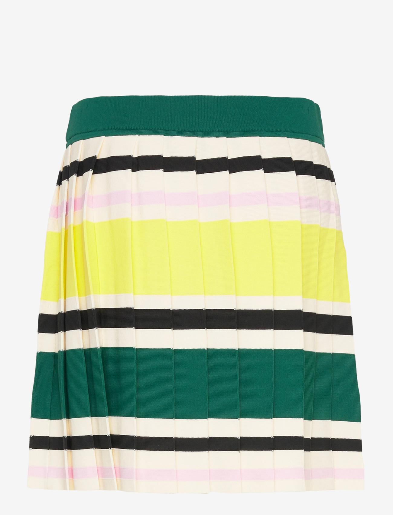 Marimekko - RUNOUS HELVI - plisowane spódnice - dark green, yellow, black - 2