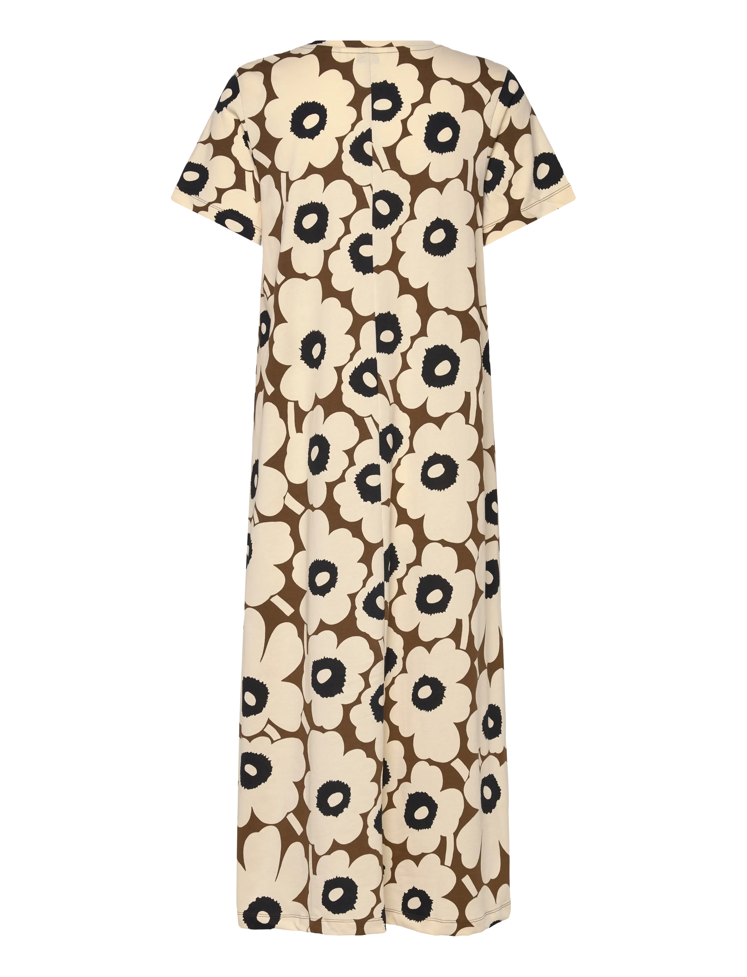 Marimekko - PISTEINEN UNIKKO - t-shirt-kleider - beige, brown, black - 2