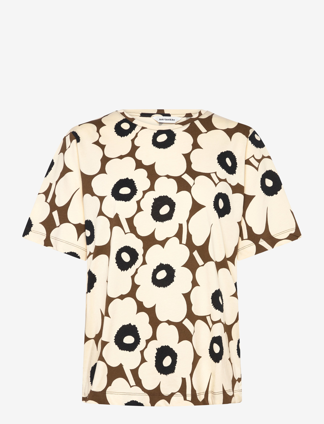 Marimekko - TUNNIT UNIKKO - t-shirts - beige, brown, black - 1