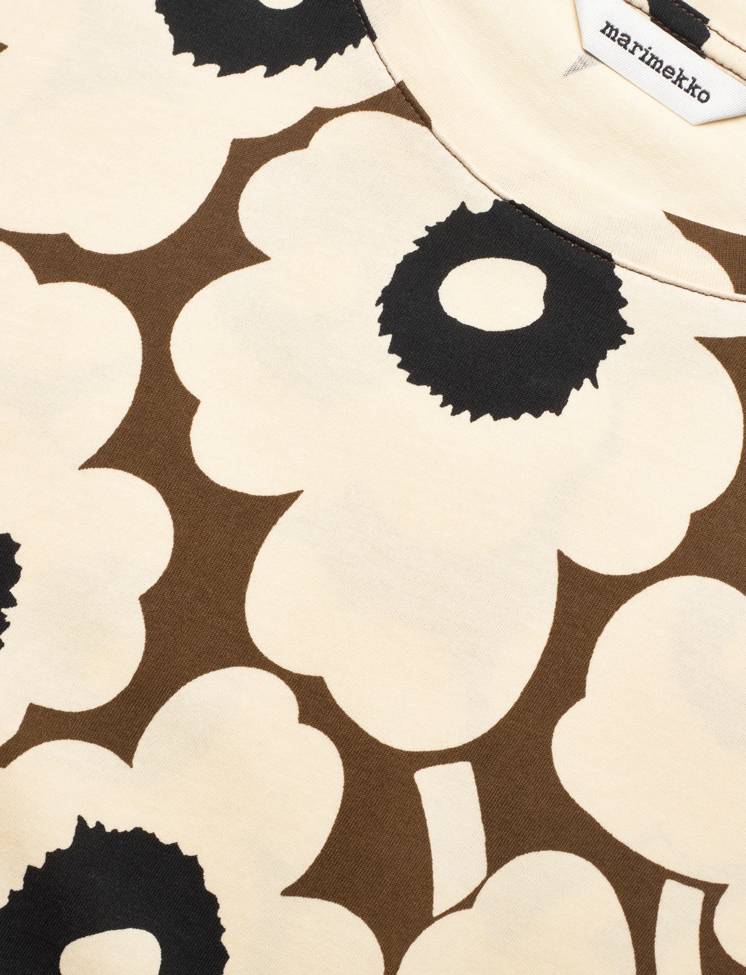 Marimekko - TUNNIT UNIKKO - t-paidat - beige, brown, black - 5