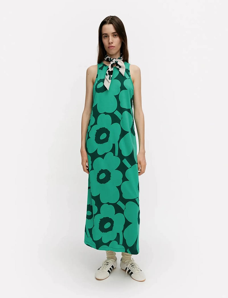 Marimekko - ERILAINEN UNIKKO - maxi dresses - green, dark green - 0