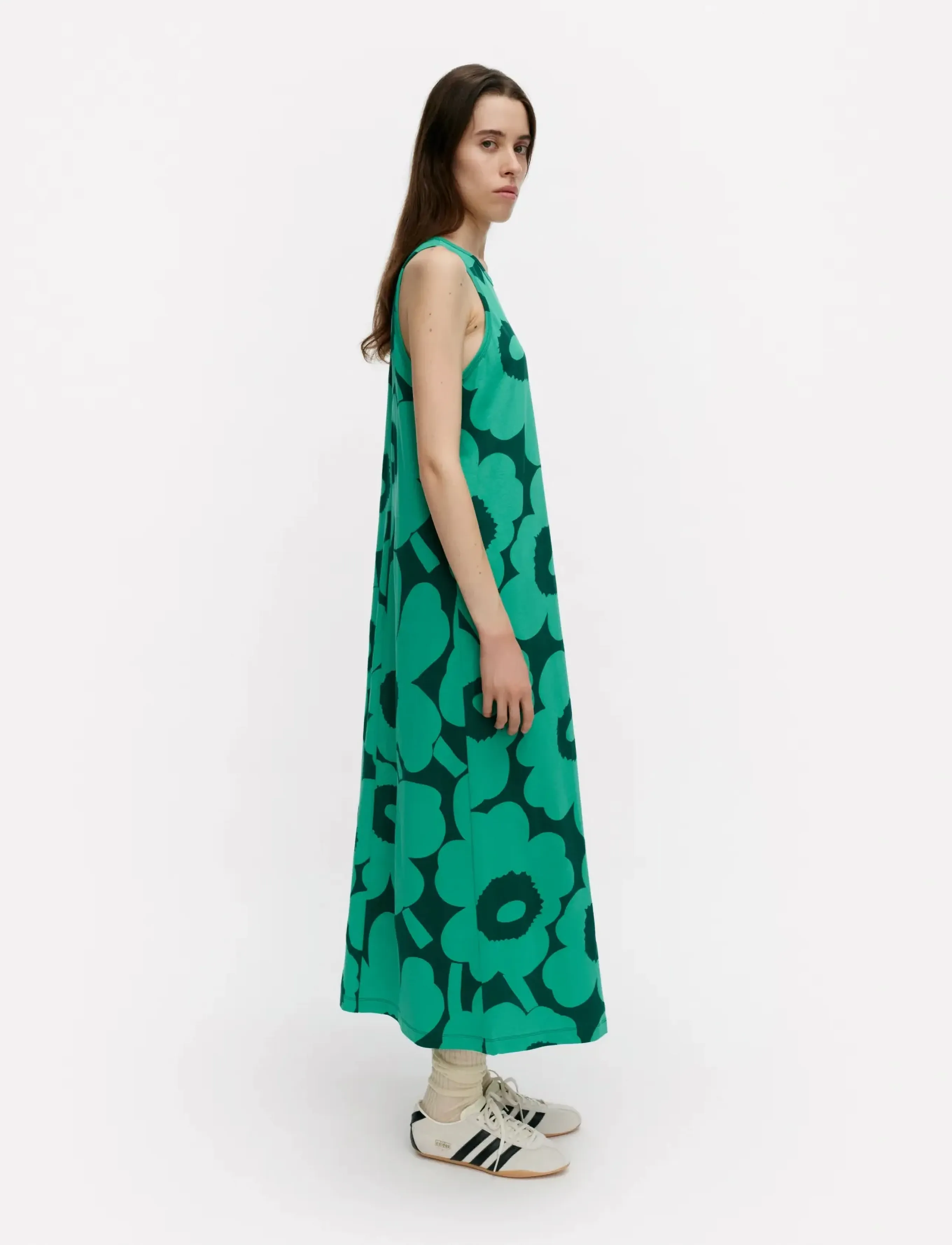Marimekko - ERILAINEN UNIKKO - sommerkleider - green, dark green - 4