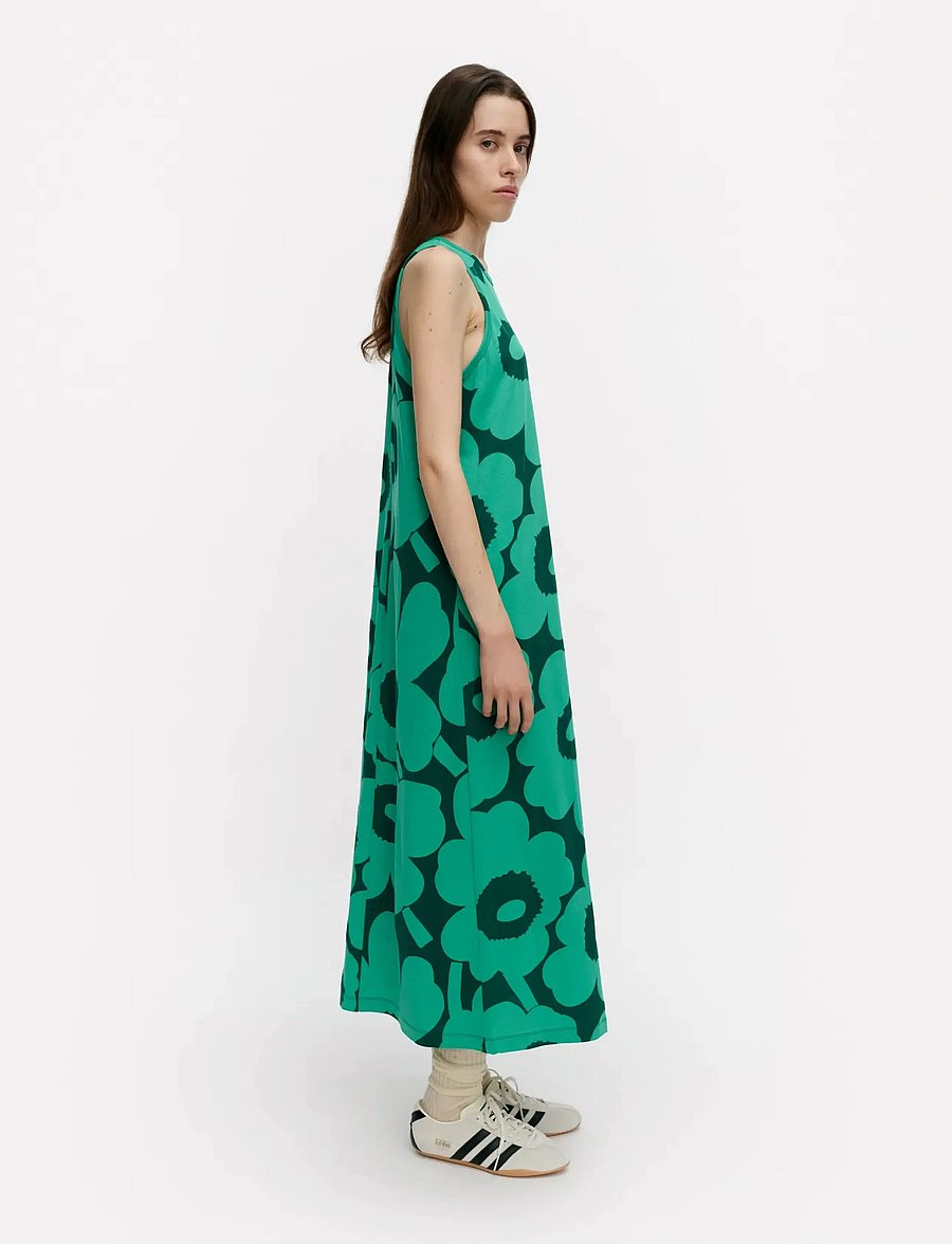 Marimekko - ERILAINEN UNIKKO - sommerkleider - green, dark green - 4