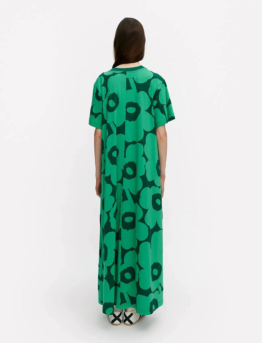 marimekko maxi dress Marimekko Vintage Maxi Dress, Sky Blue Maxi Dress Finnish Vintage