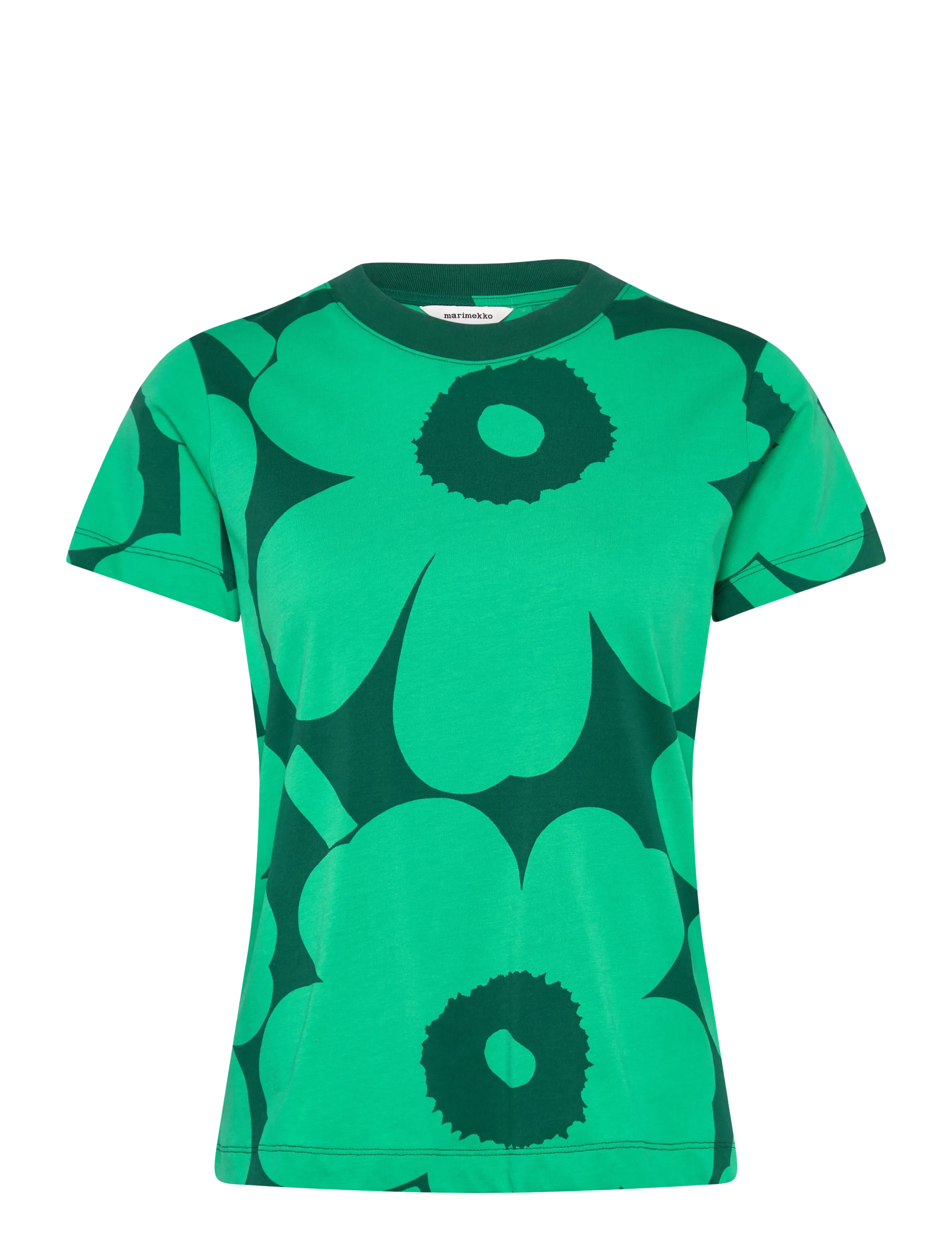 Marimekko - HELEYS UNIKKO - marškinėliai - green, dark green - 1