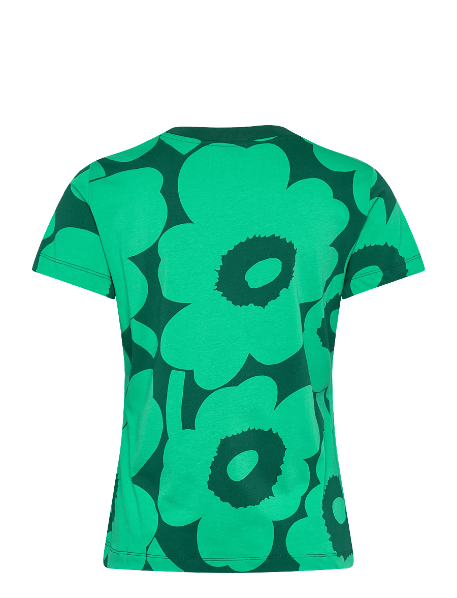 Marimekko - HELEYS UNIKKO - marškinėliai - green, dark green - 2