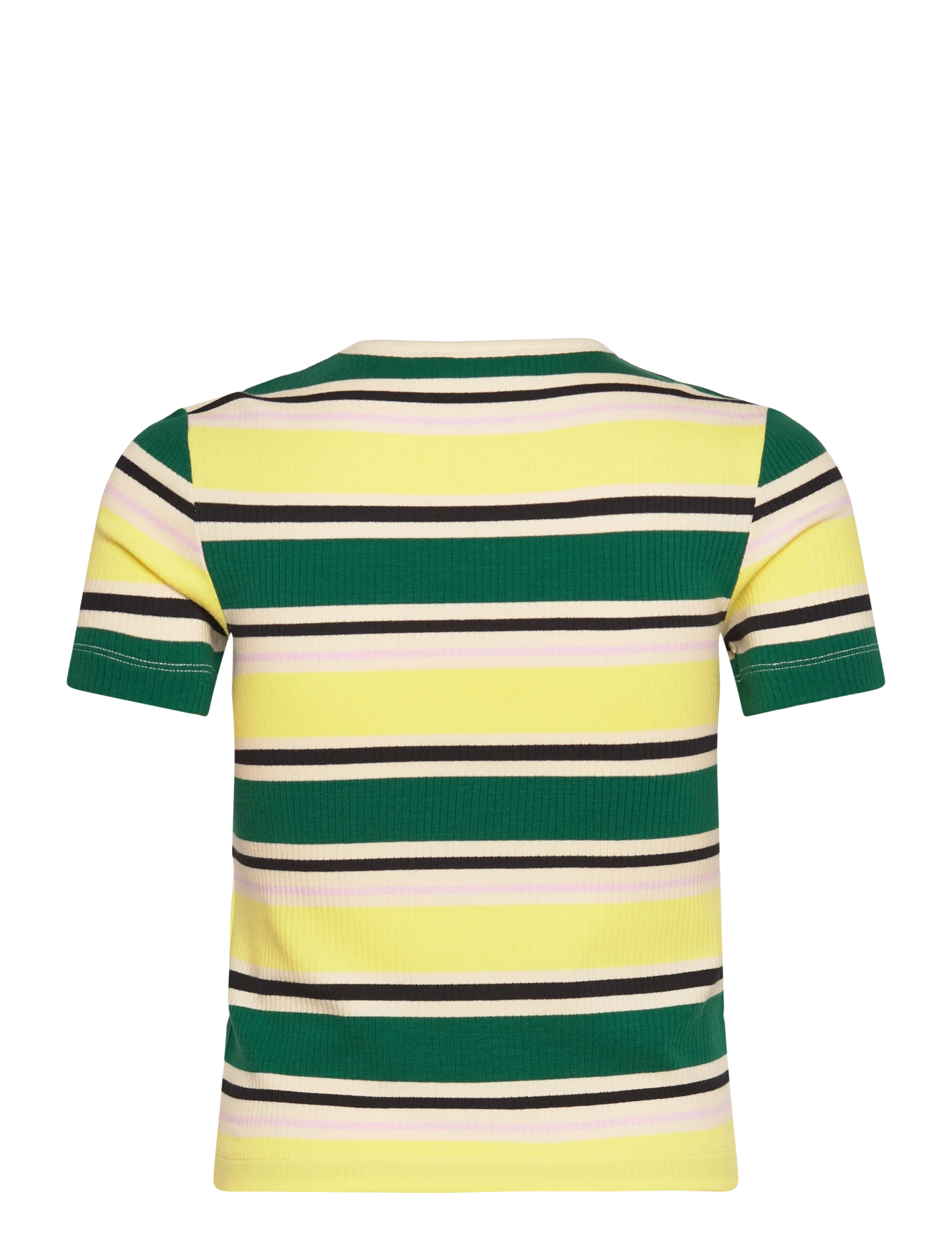 Marimekko - SPURTTI HELVI - t-shirty - dark green, yellow, black - 2
