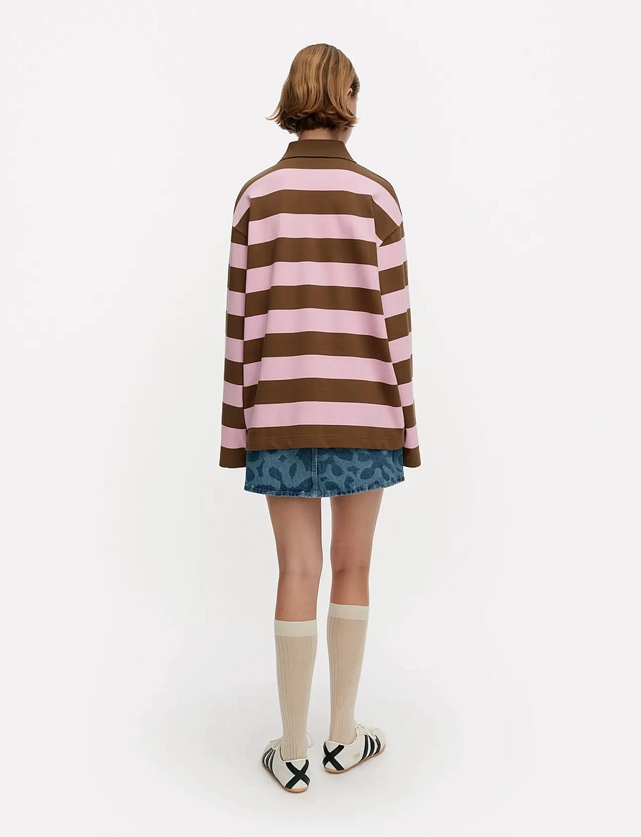 Marimekko - ERIKSEEN - t-särgid ja alussärgid - pink, brown - 3